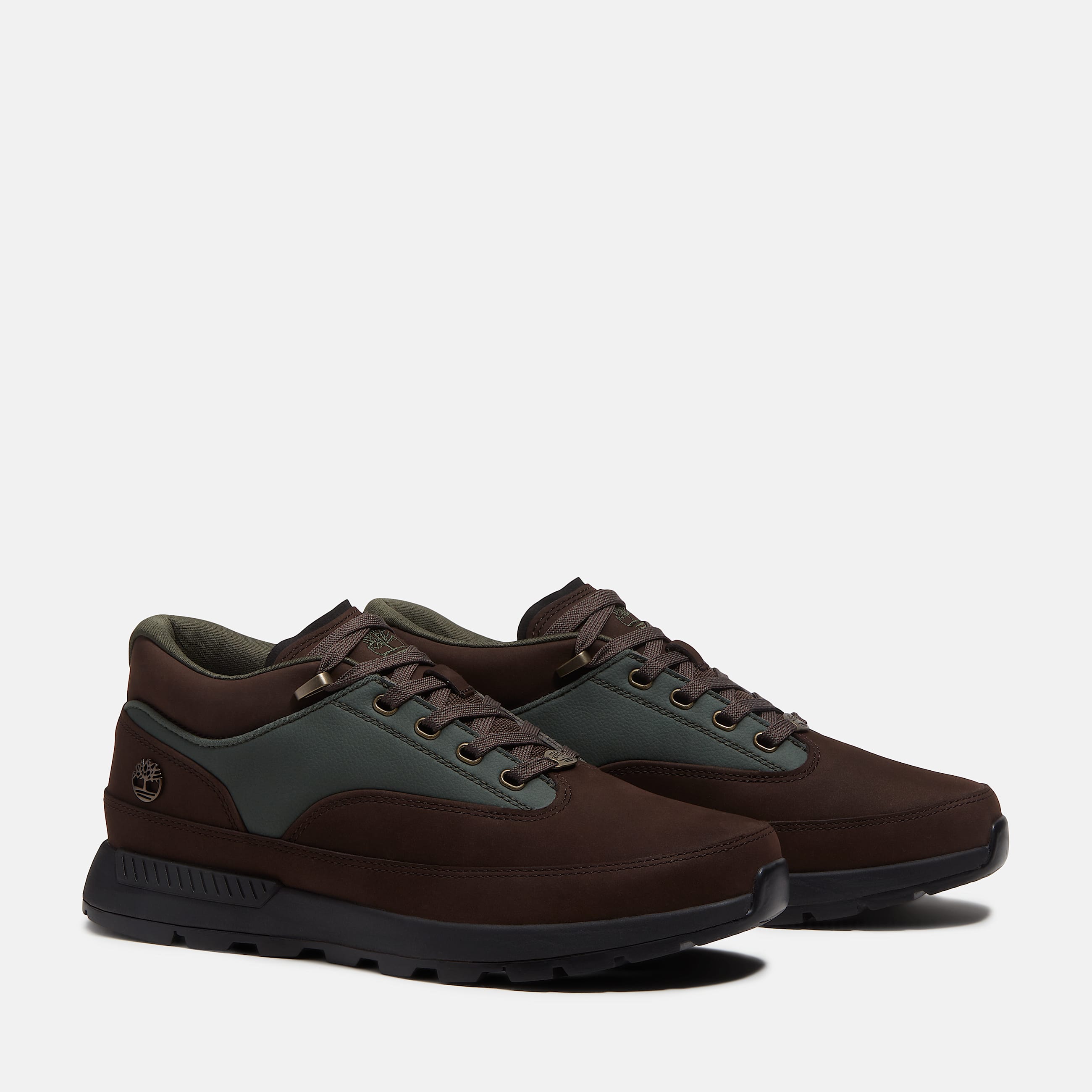 Basket Euro Grid pour homme en marron fonc TBL marron ALT4