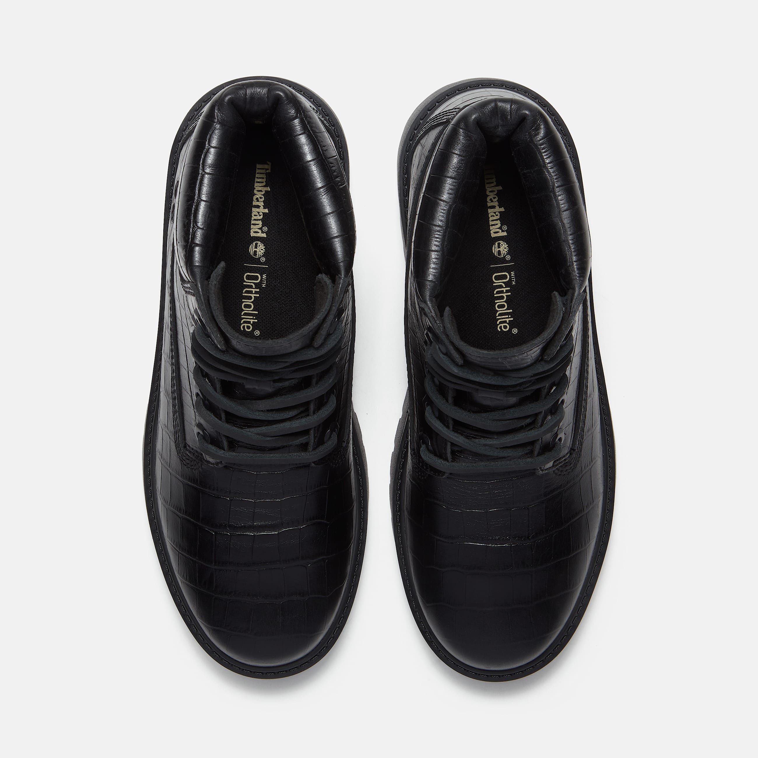Botas 6Inch con plataforma Stone Street para mujer en negro TBL negro ALT2