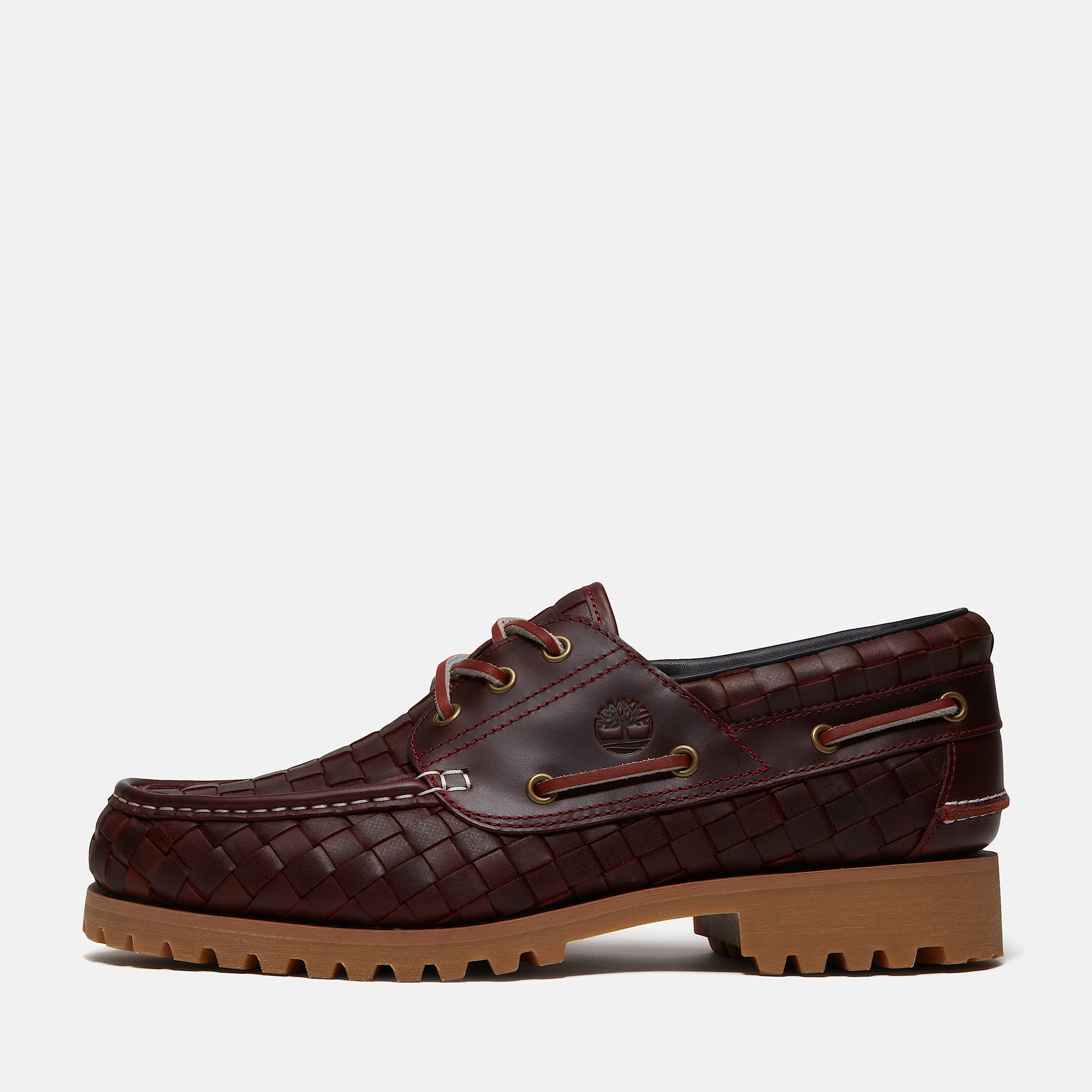 Timberland Authentic Boat Shoe for Men in Burgundy TBL Burgundy ALT9