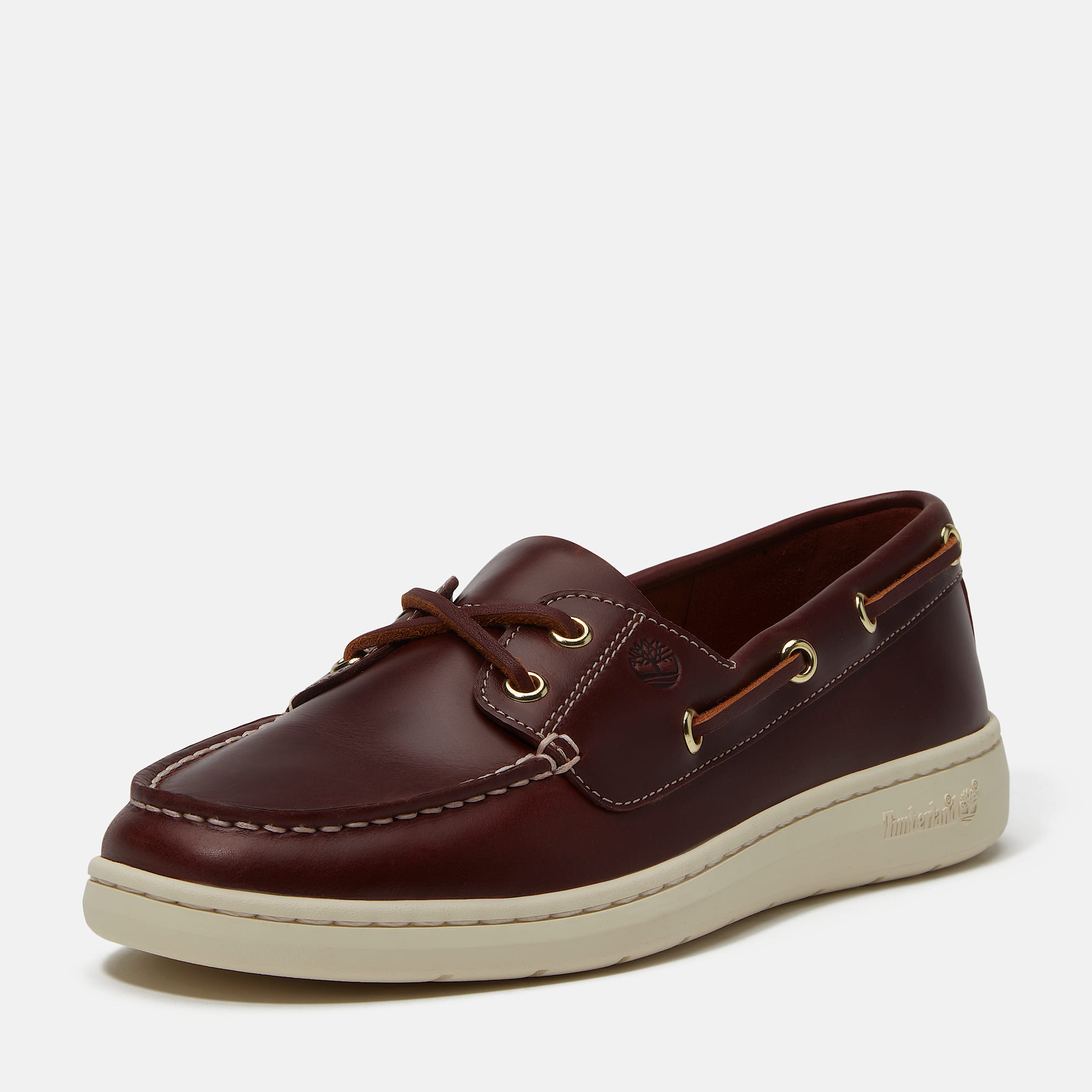 Chaussure bateau Portofino Pier pour femme en bordeaux TBL bordeaux ALT10