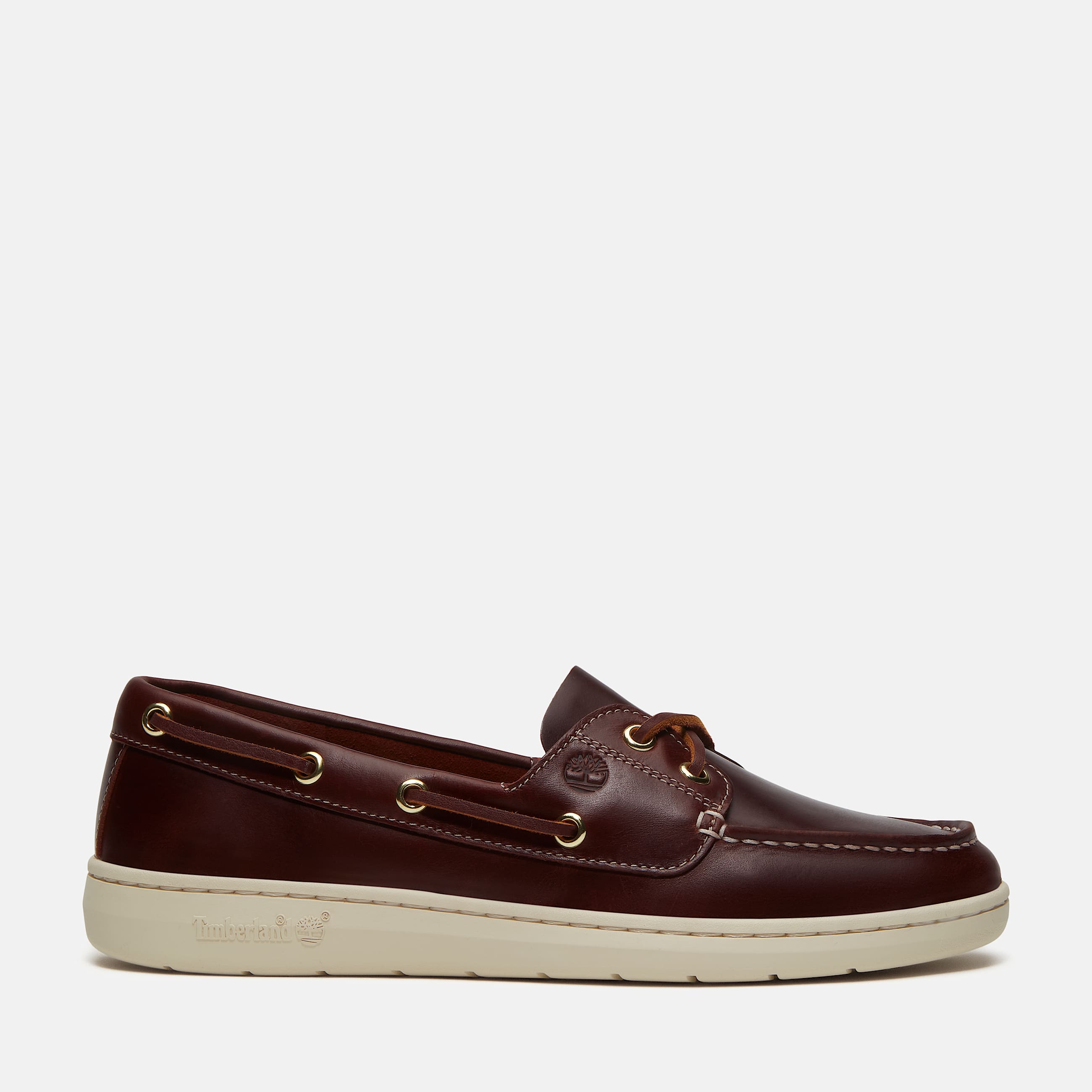 Chaussure bateau Portofino Pier pour femme en bordeaux TBL bordeaux HERO
