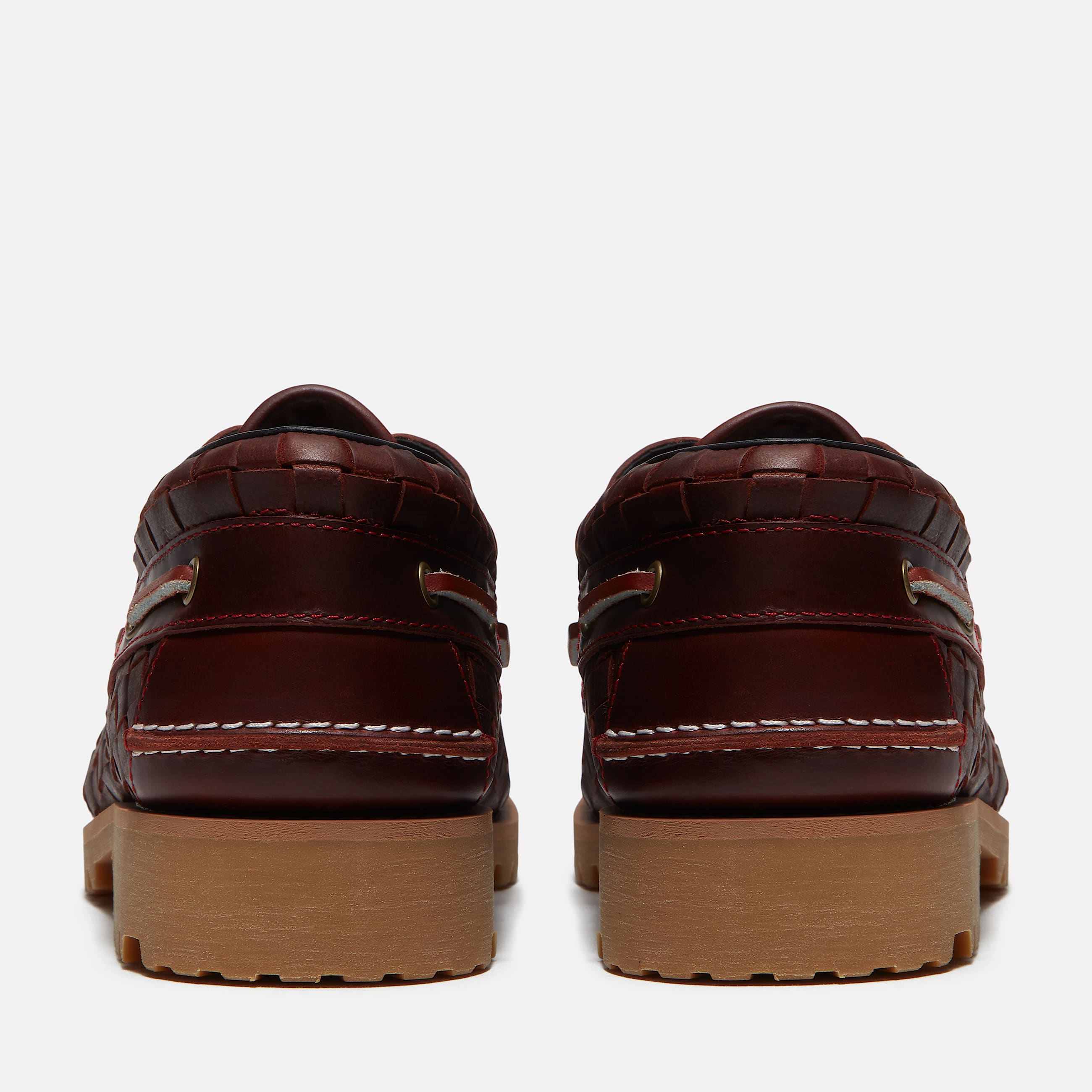 Timberland Authentic Boat Shoe for Men in Burgundy TBL Burgundy ALT5