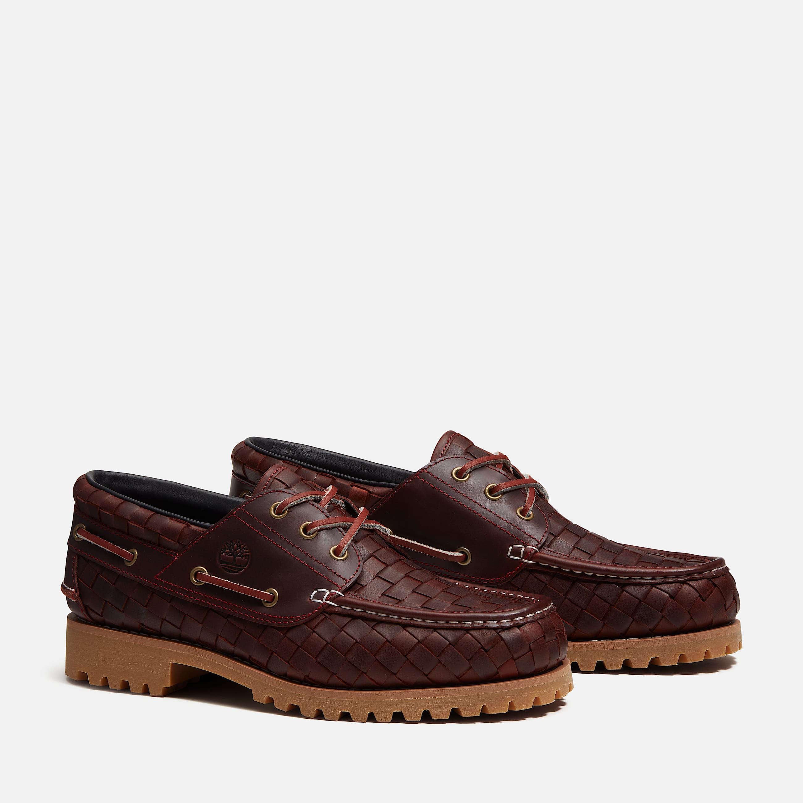 Timberland Authentic Boat Shoe for Men in Burgundy TBL Burgundy ALT4