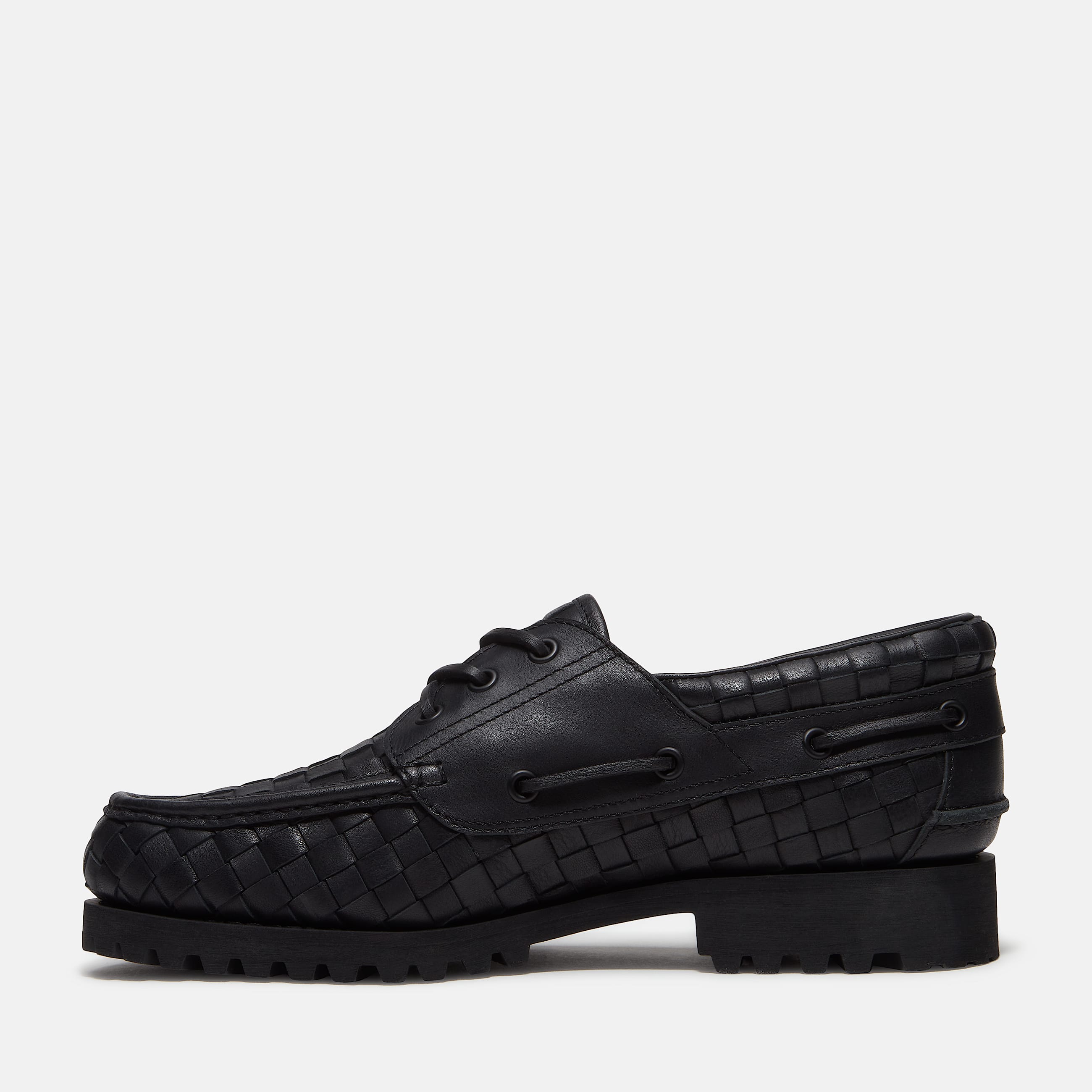 Timberland Authentic Boat Shoe for Men in Black TBL Black ALT6