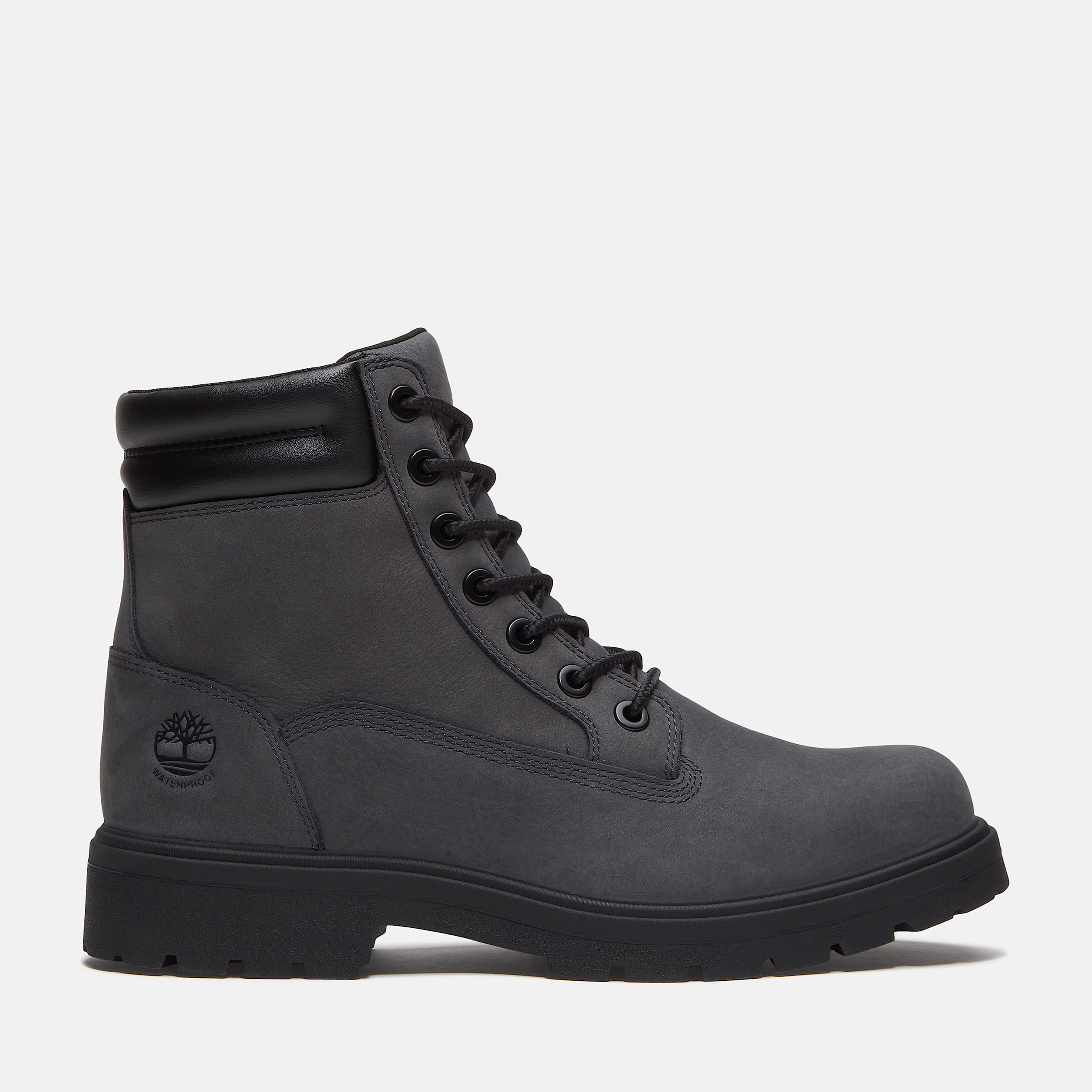Auburn Falls 6-Inch Waterproof Boot for Men in Dark Grey