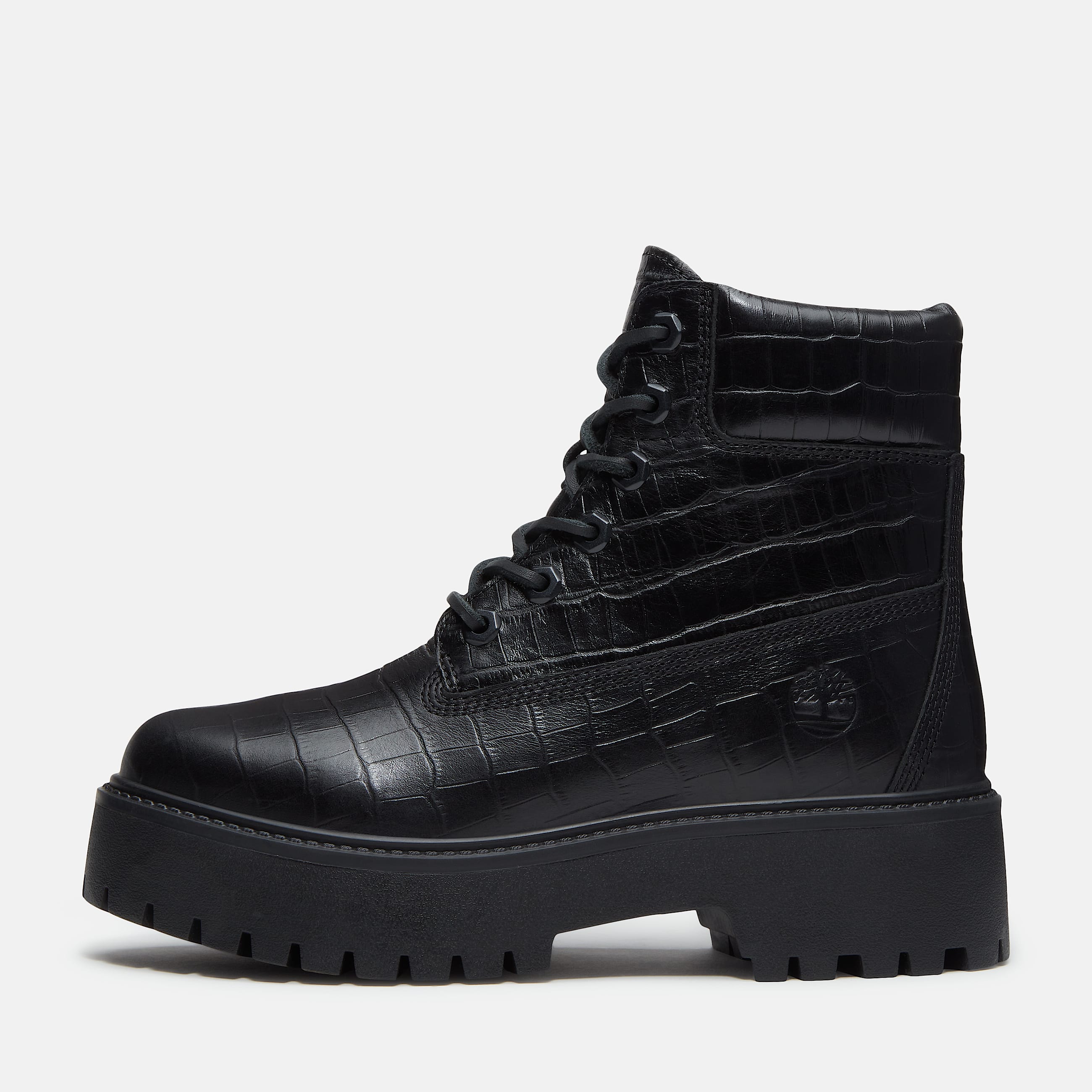 Botas 6Inch con plataforma Stone Street para mujer en negro TBL negro ALT8
