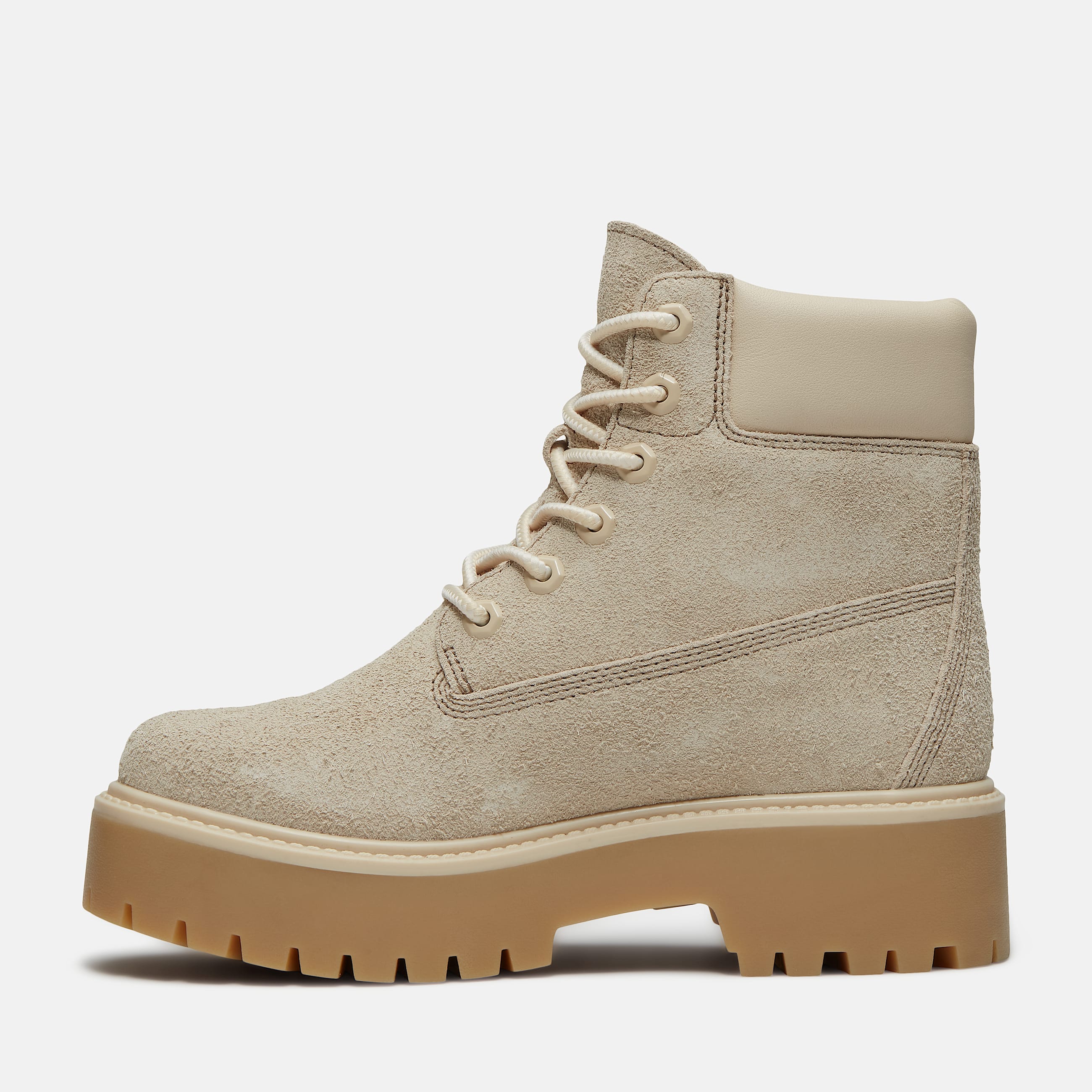 Stone Street Platform 6Inch Boot for Women in Light Beige TBL Beige ALT6