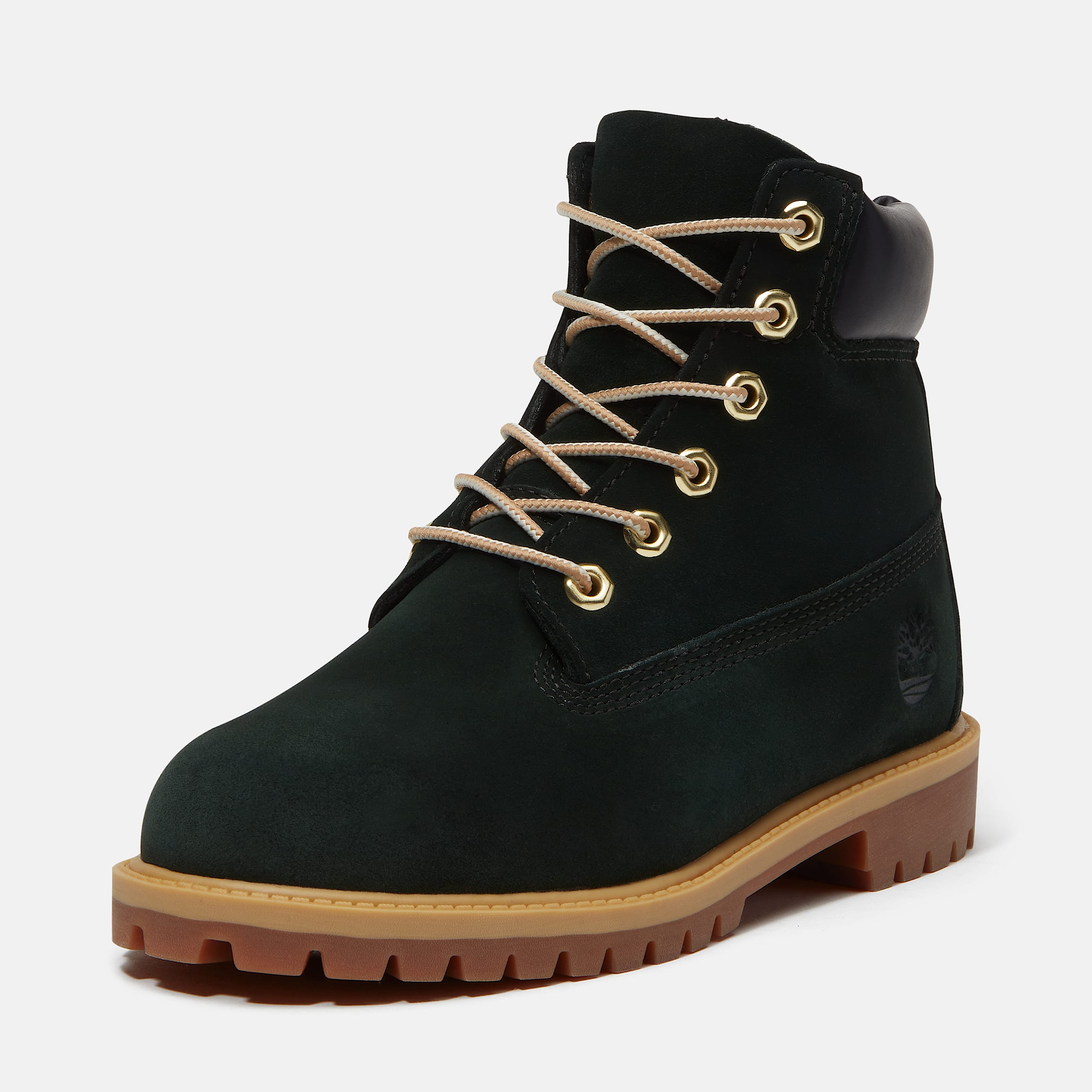 Wasserdichter Timberland Premium 6Inch Boot fr Kinder in Dunkelgrn TBL Grn ALT11