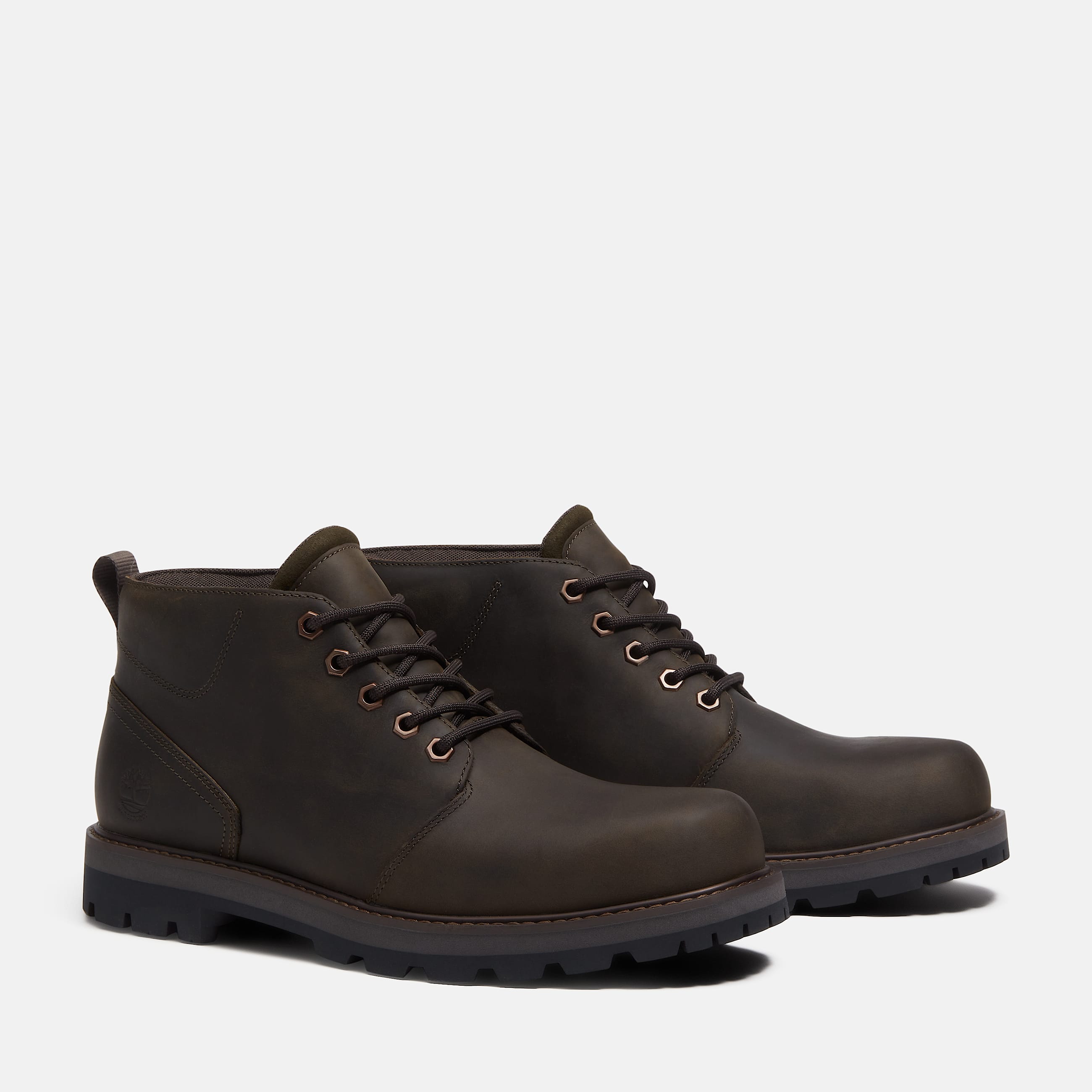 Britton Road Waterproof Chukka Boot for Men in Green TBL Green ALT4