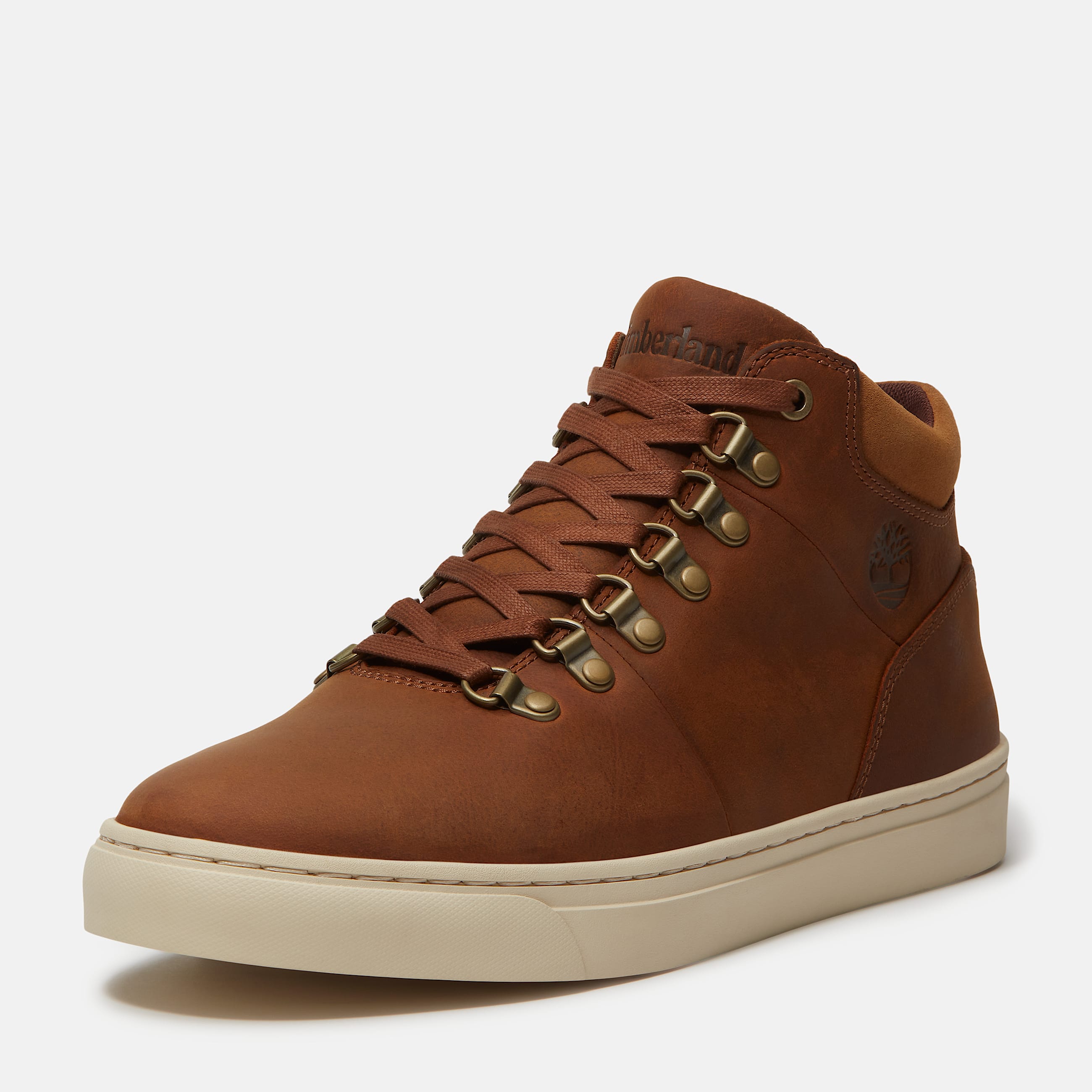 Lisbon Hill Mid Trainer for Men in Brown TBL Brown ALT9
