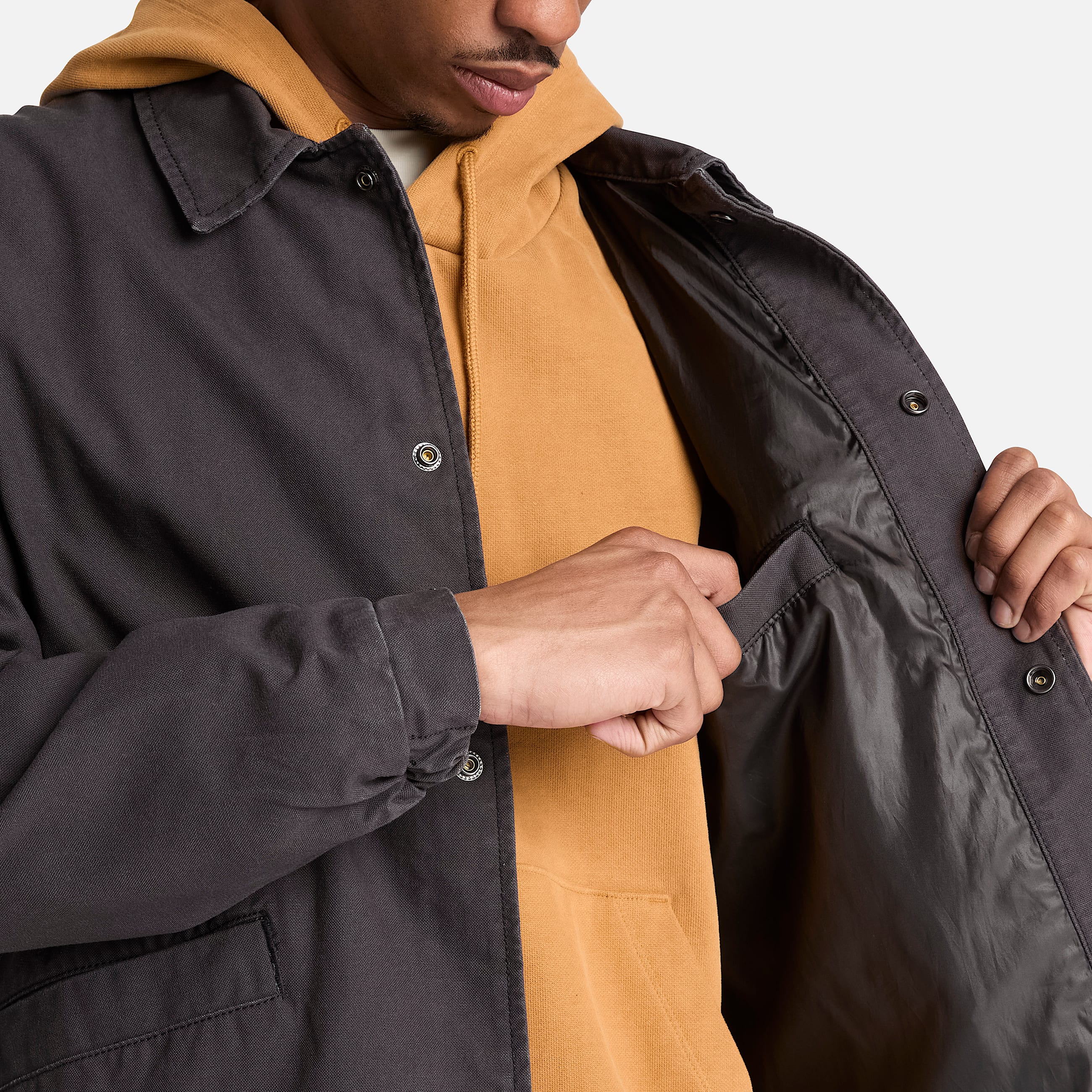 Strafford CanvasJacke fr Herren in Schwarz TBL Schwarz ALT3
