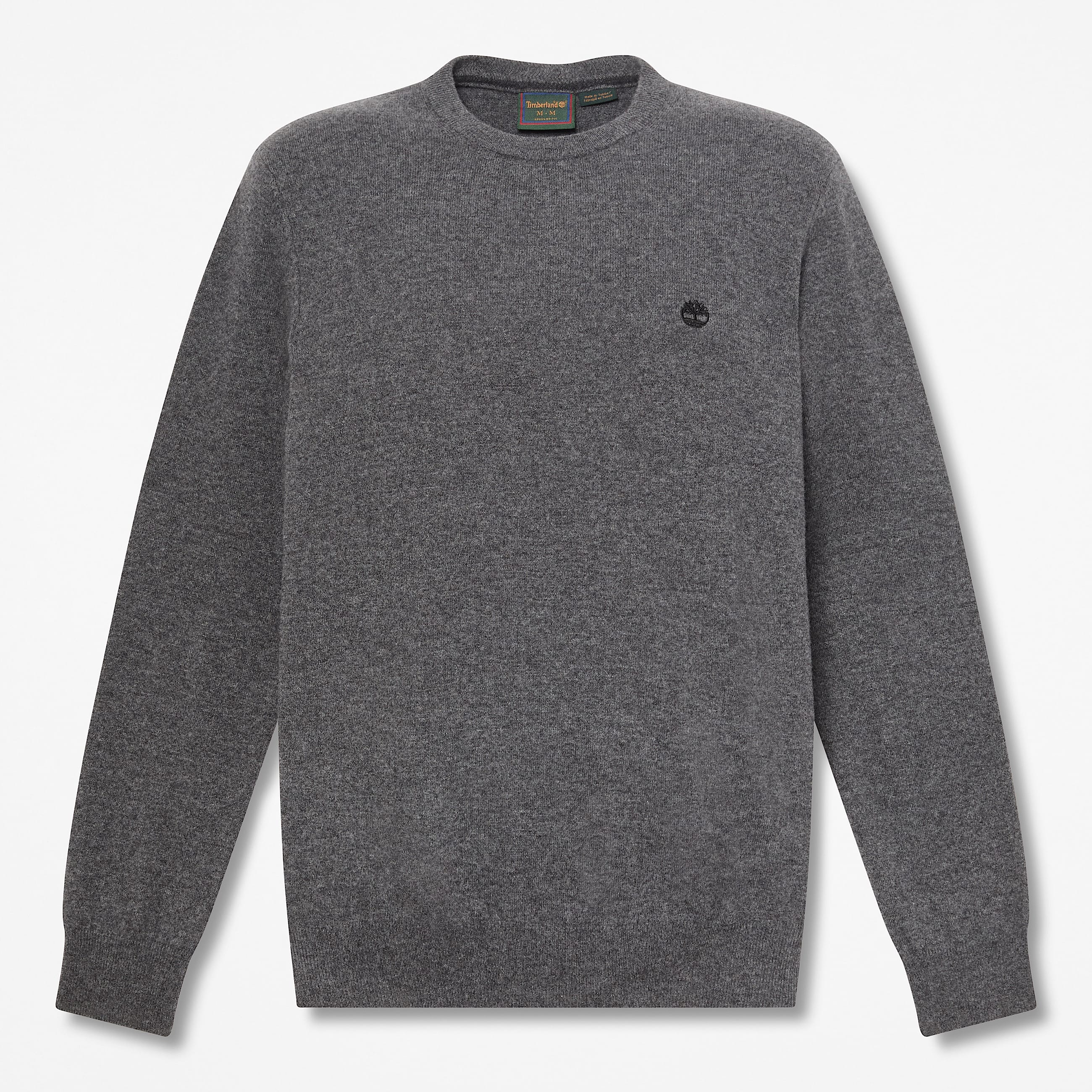 Cohas Brook Pullover mit Rundhalsausschnitt aus Merinowolle fr Herren in Dunkelgrau TBL Grau HERO