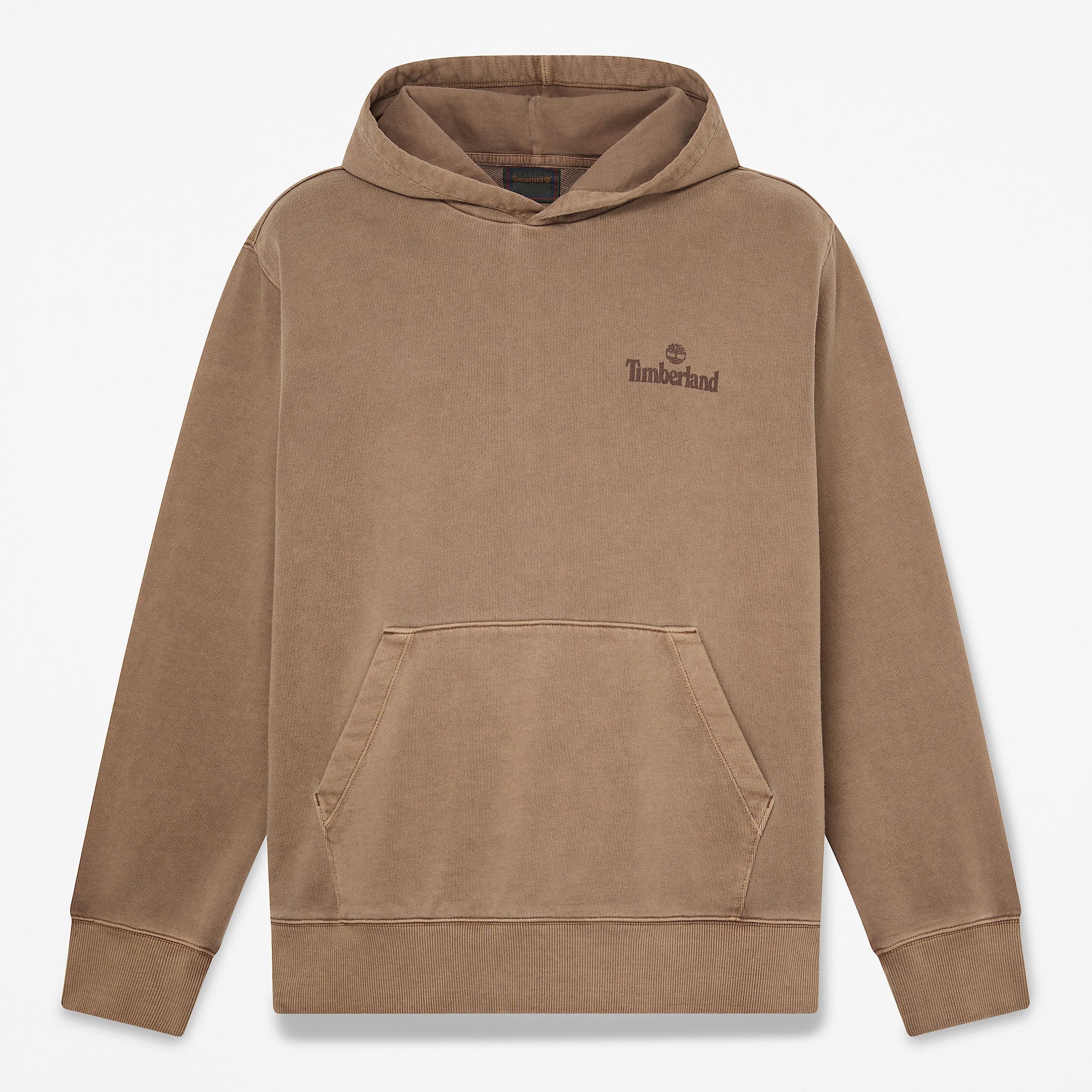 South Cabot Garment Dye Hoodie for Men in Brown TBL Brown HERO