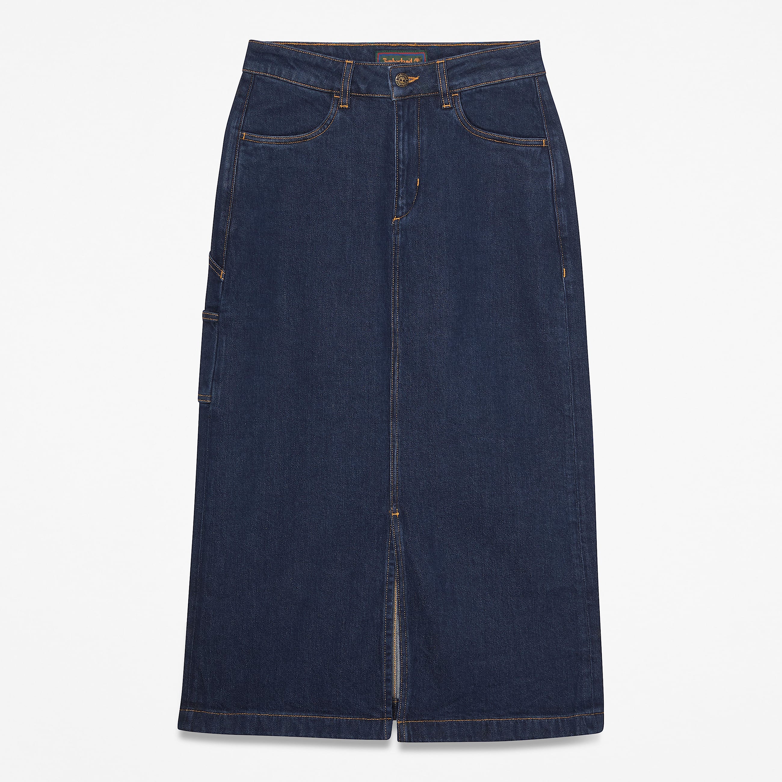Long Denim Skirt for Women in Dark Blue TBL Blue HERO