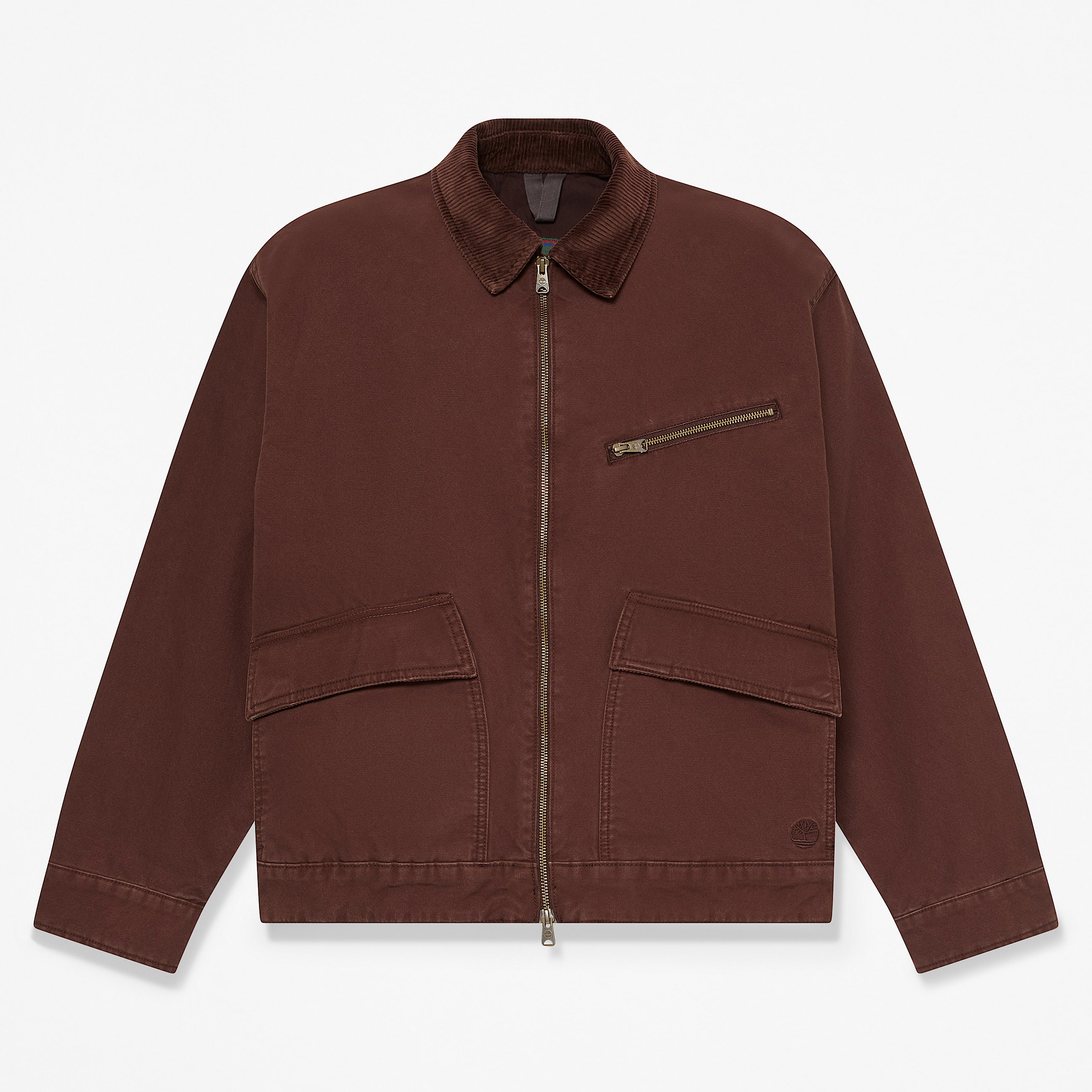 Strafford CanvasJacke fr Herren in Dunkelbraun TBL Braun HERO