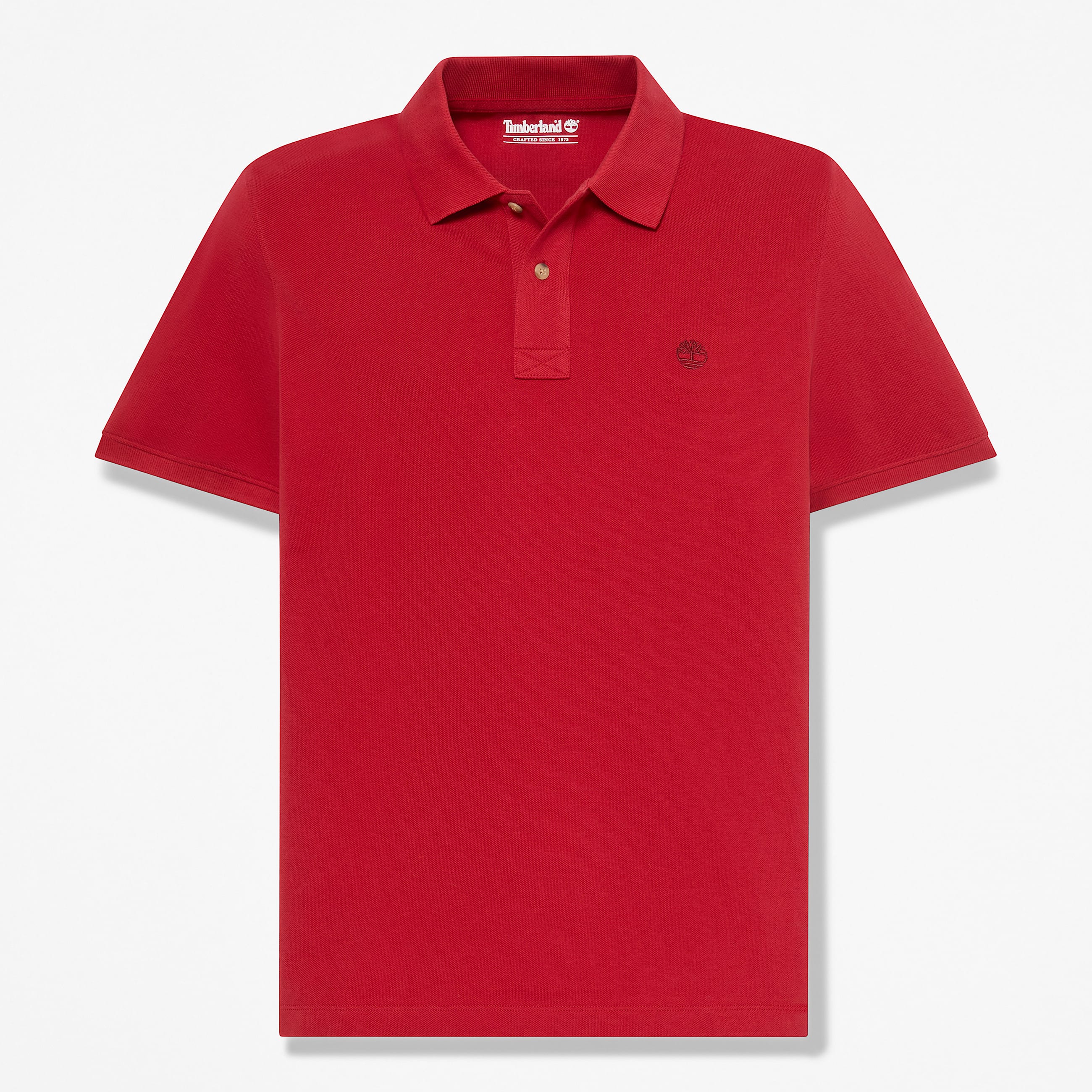 Millers River ShortSleeve Polo for Men in Red TBL Red HERO