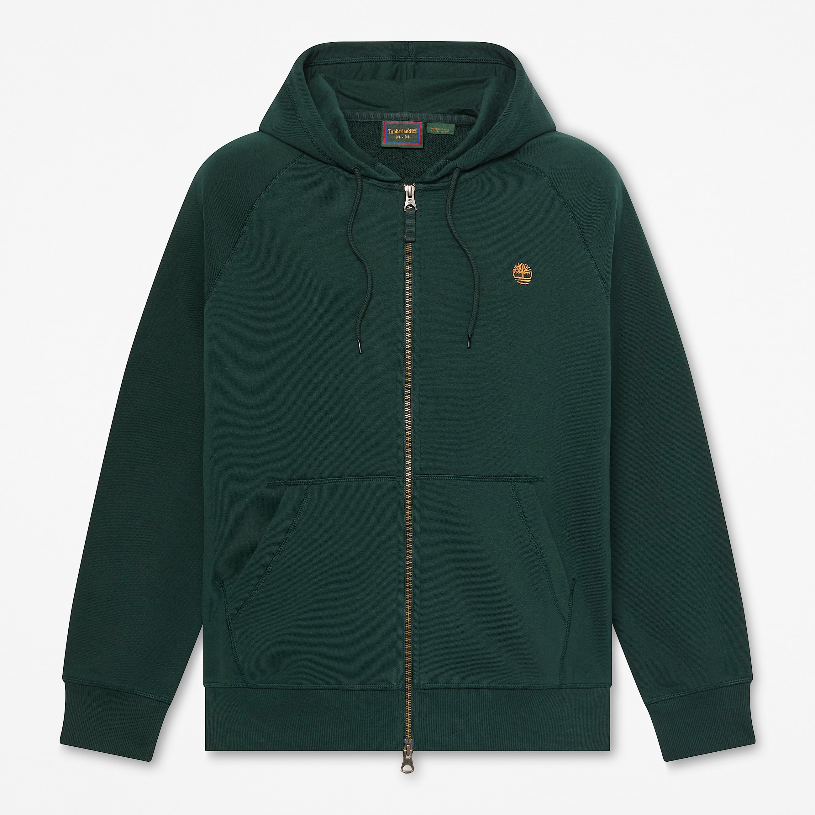 Exeter River FullZip Hoodie for Men in Dark Green TBL Green HERO