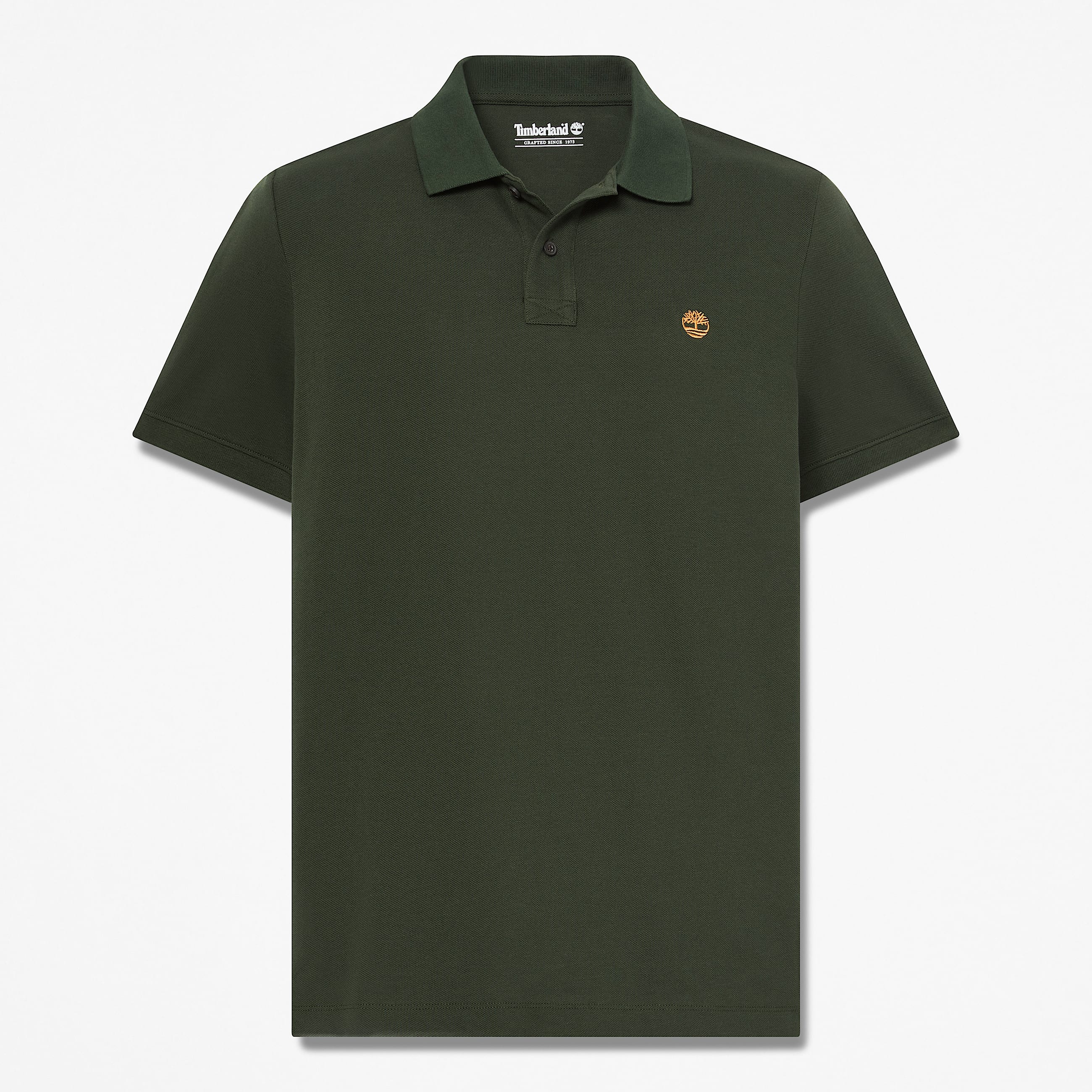 Oyster River Regular Short-Sleeve Polo for Men in Dark Green