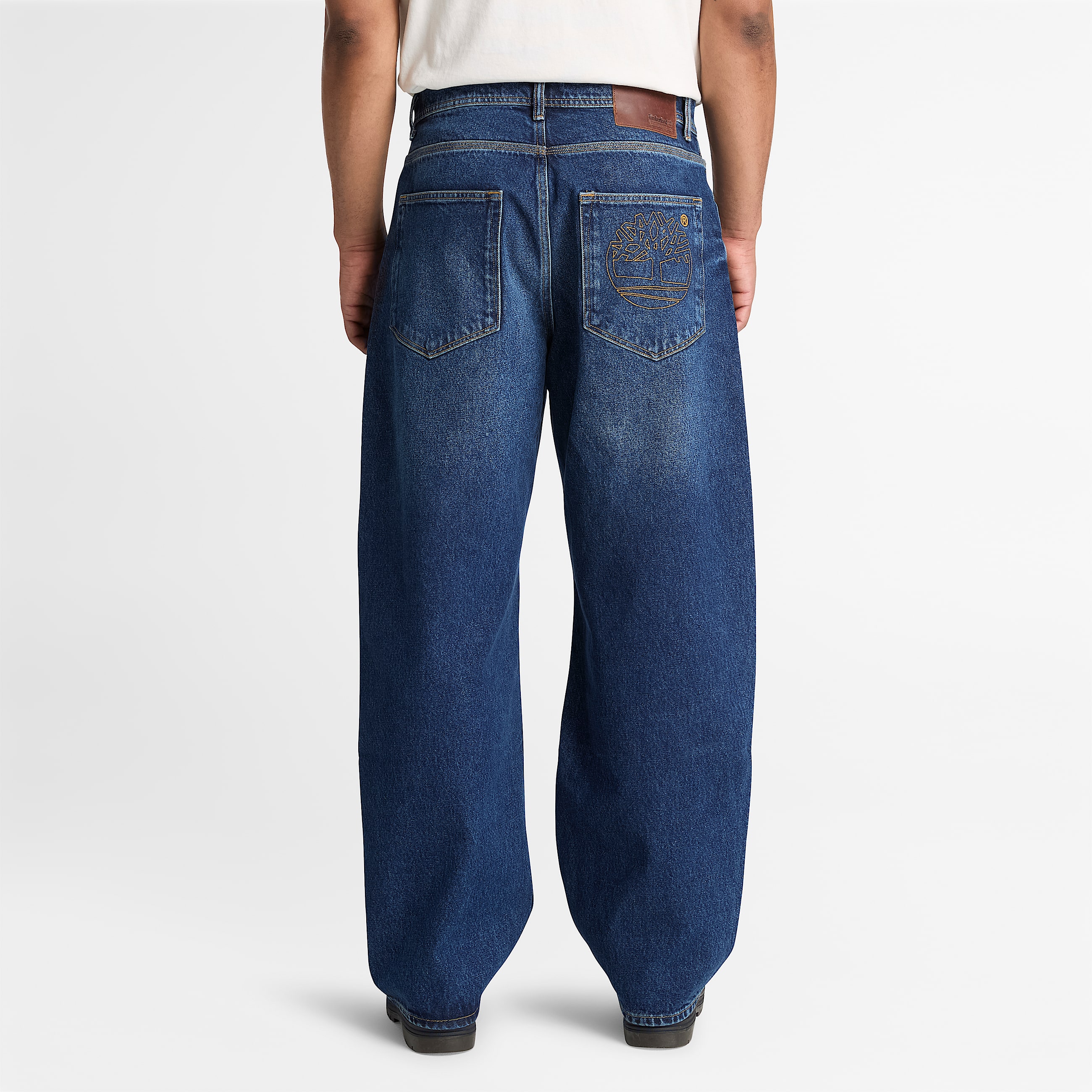 Lstsiddende denimbukser til mnd i mrkebl TBL Bl ALT8