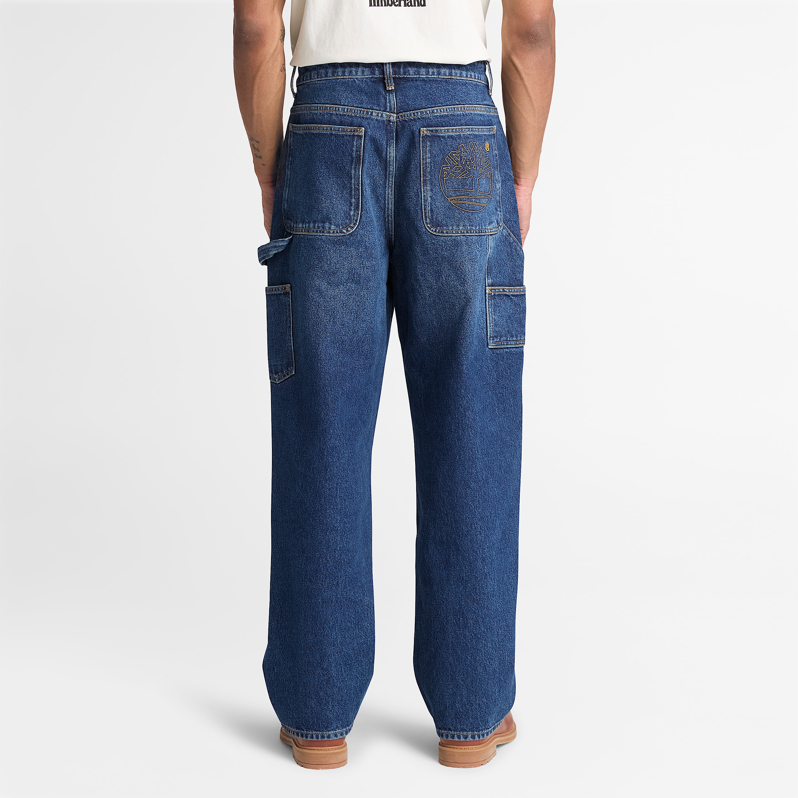 Carpenter Denim Trouser for Men in Dark Blue TBL Blue ALT8
