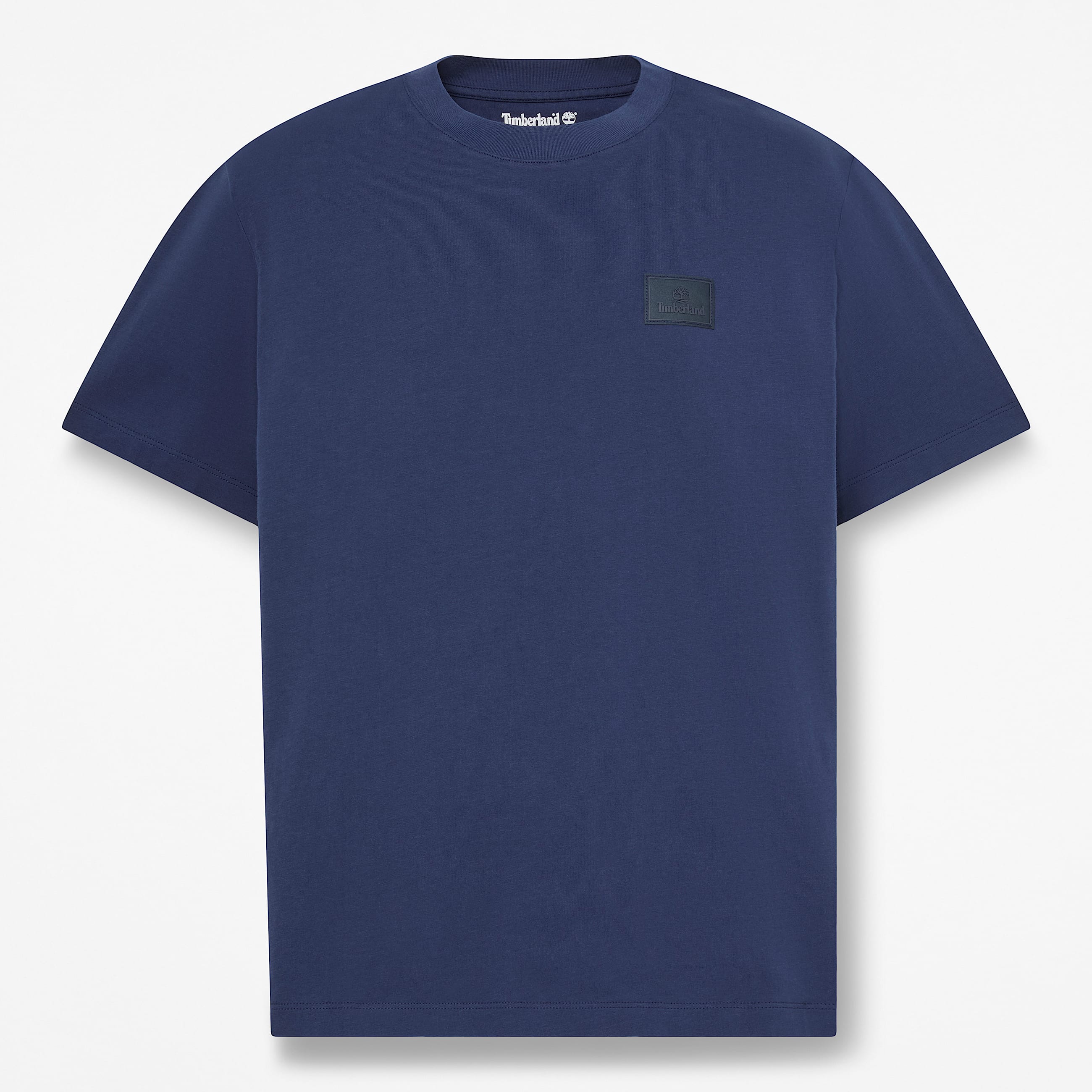 KurzarmTShirt mit Silikonaufnher fr Herren in Dunkelblau TBL Blau HERO