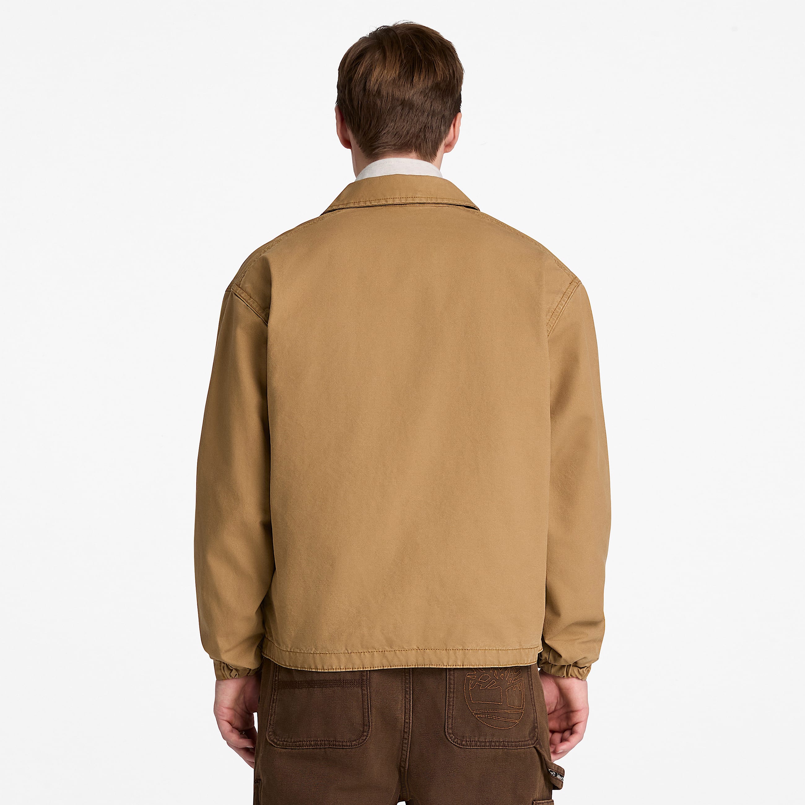 Coach Jacket for Men in Brown TBL Brown ALT8