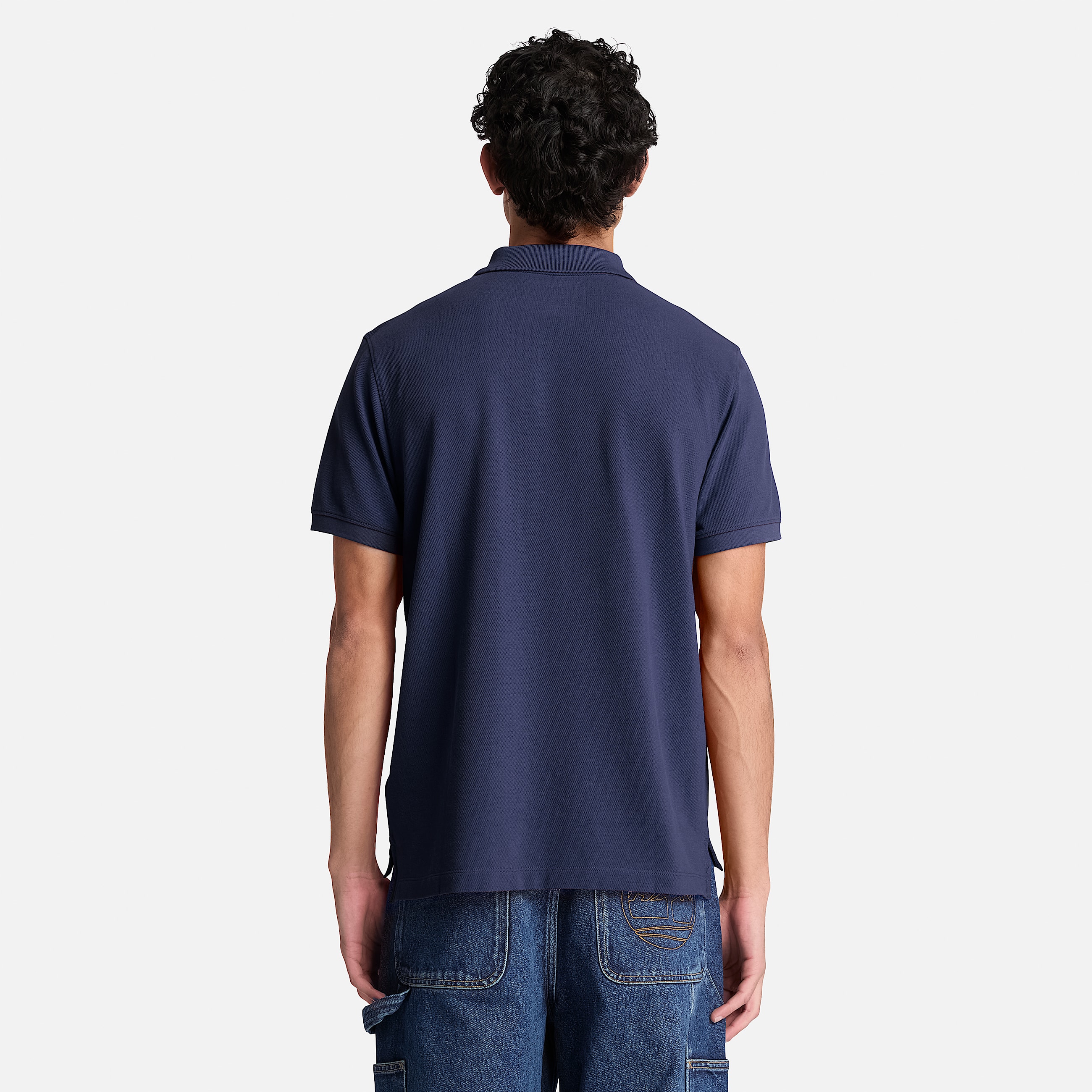 Millers River ShortSleeve Polo for Men in Dark Blue TBL Blue ALT8