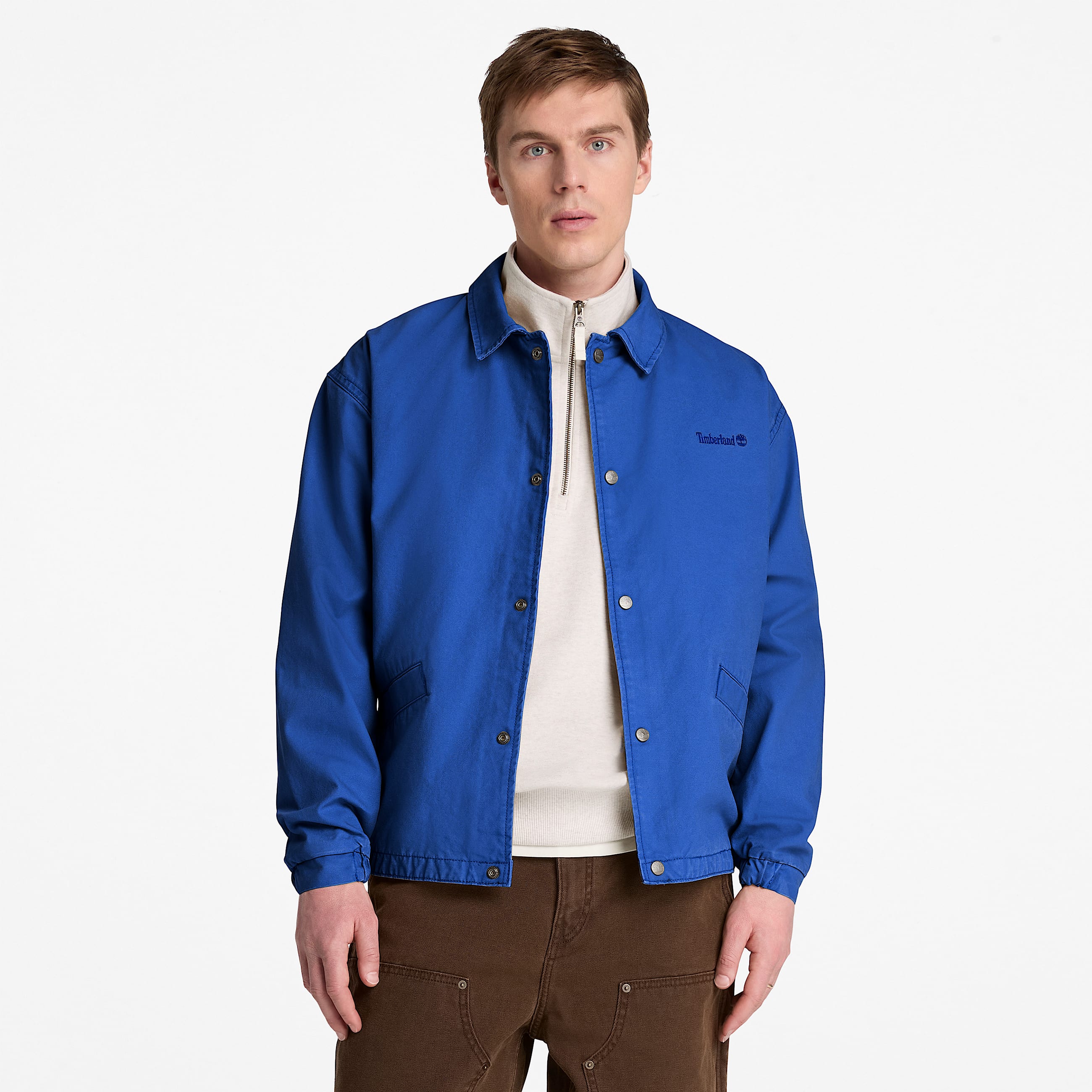 Coach Jacket for Men in Blue TBL Blue ALT1