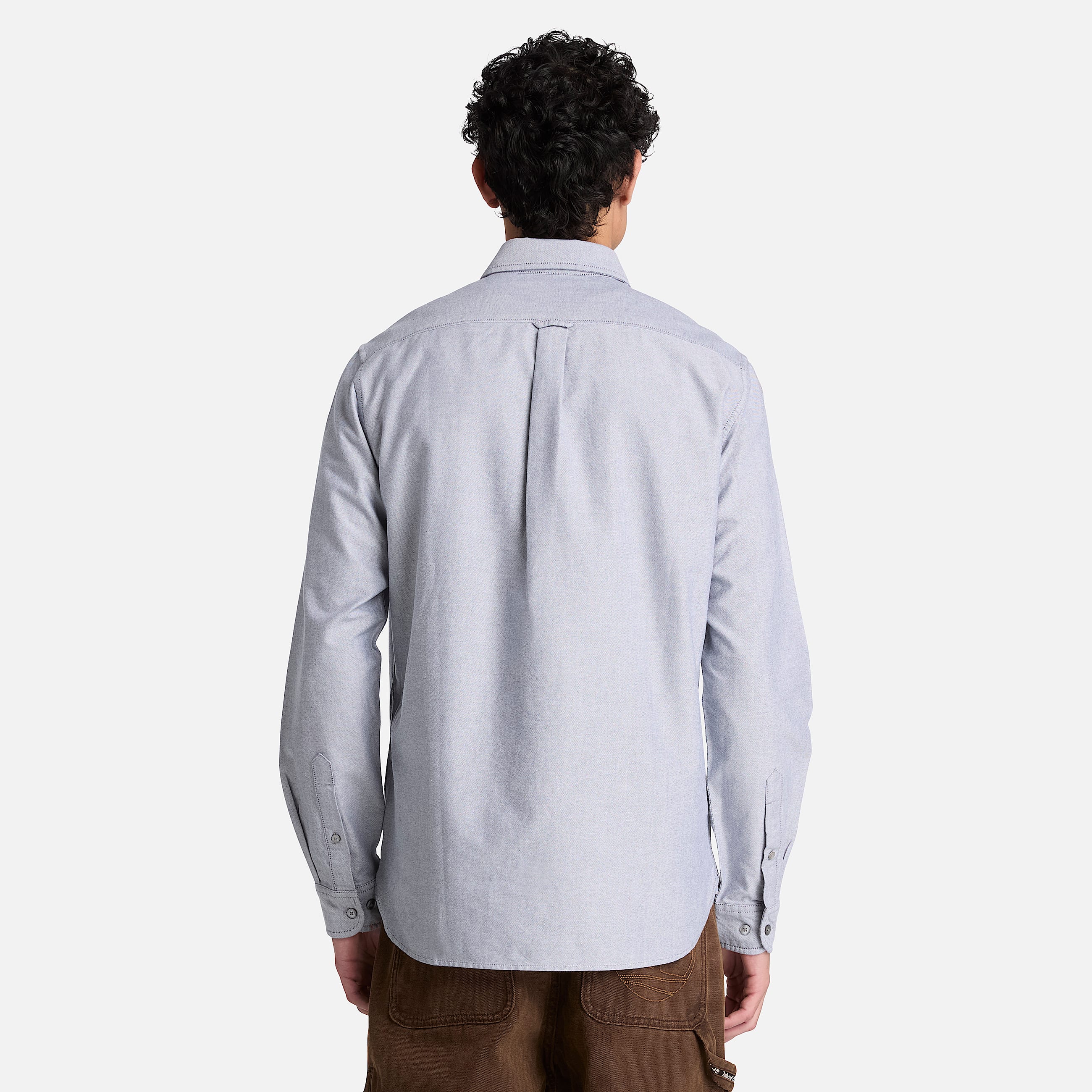 Chemise oxford Lake Warner pour homme en bleu fonc TBL bleu ALT8
