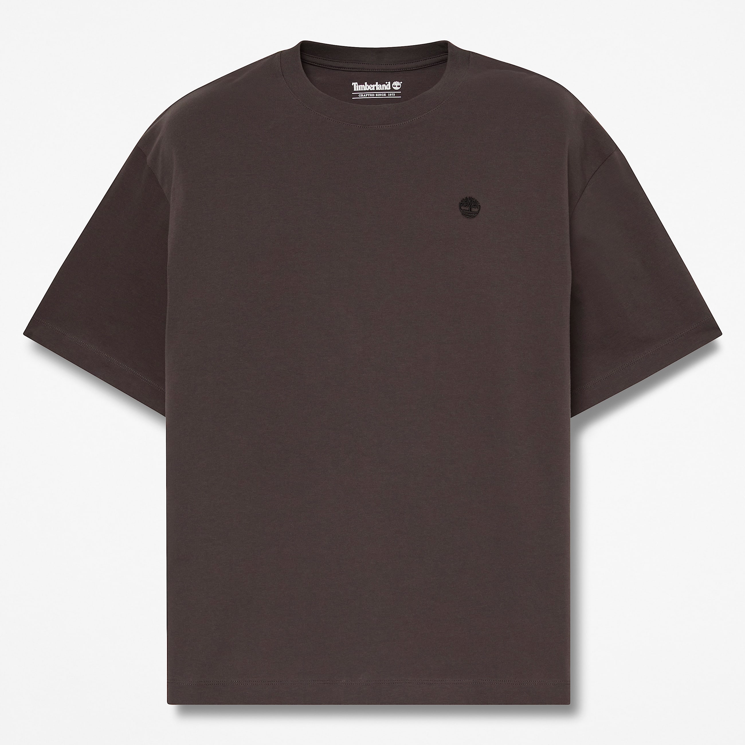 Dunstan River Relaxed ShortSleeve TShirt for Men in Black TBL Black HERO