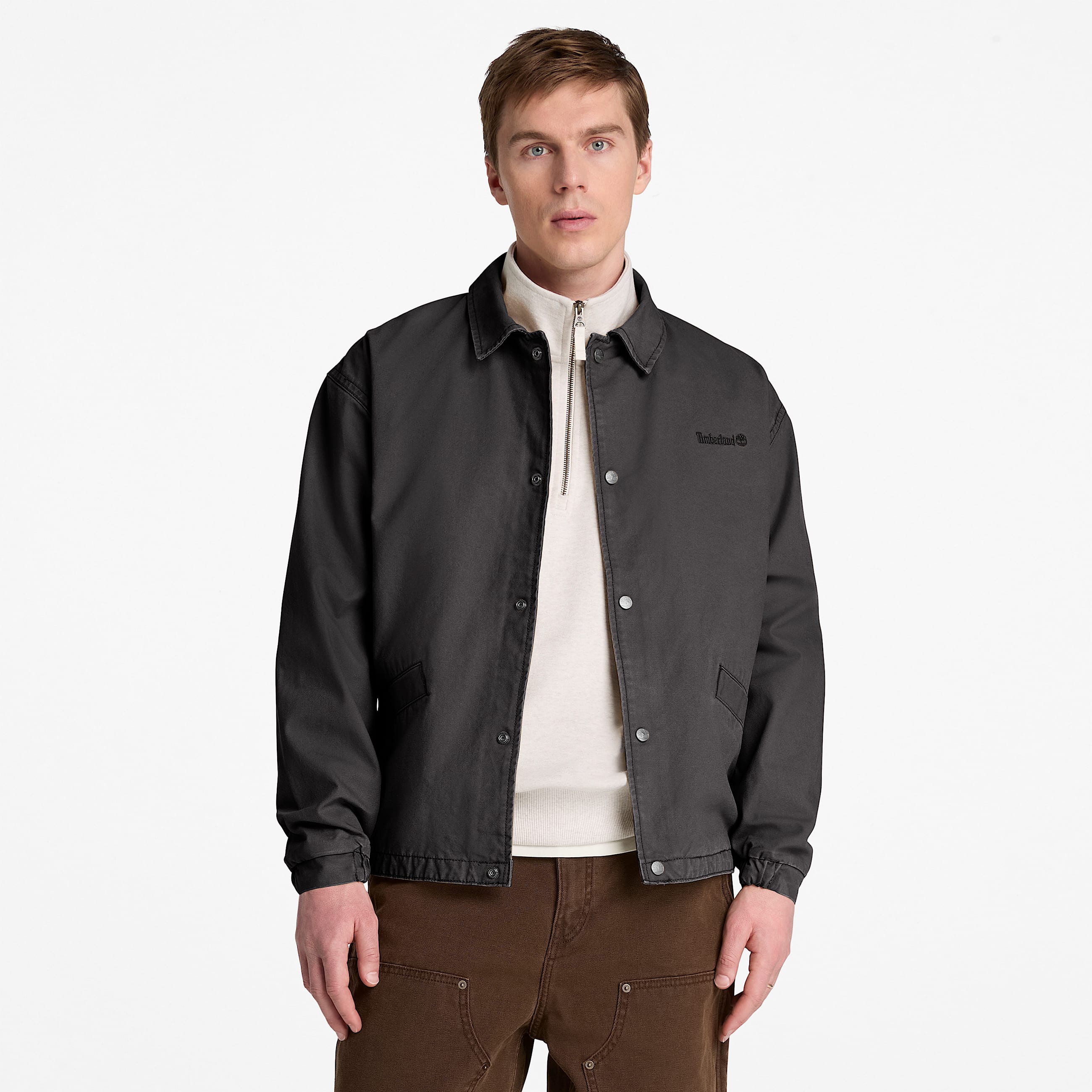 Veste dentraneur pour homme en noir TBL noir ALT1