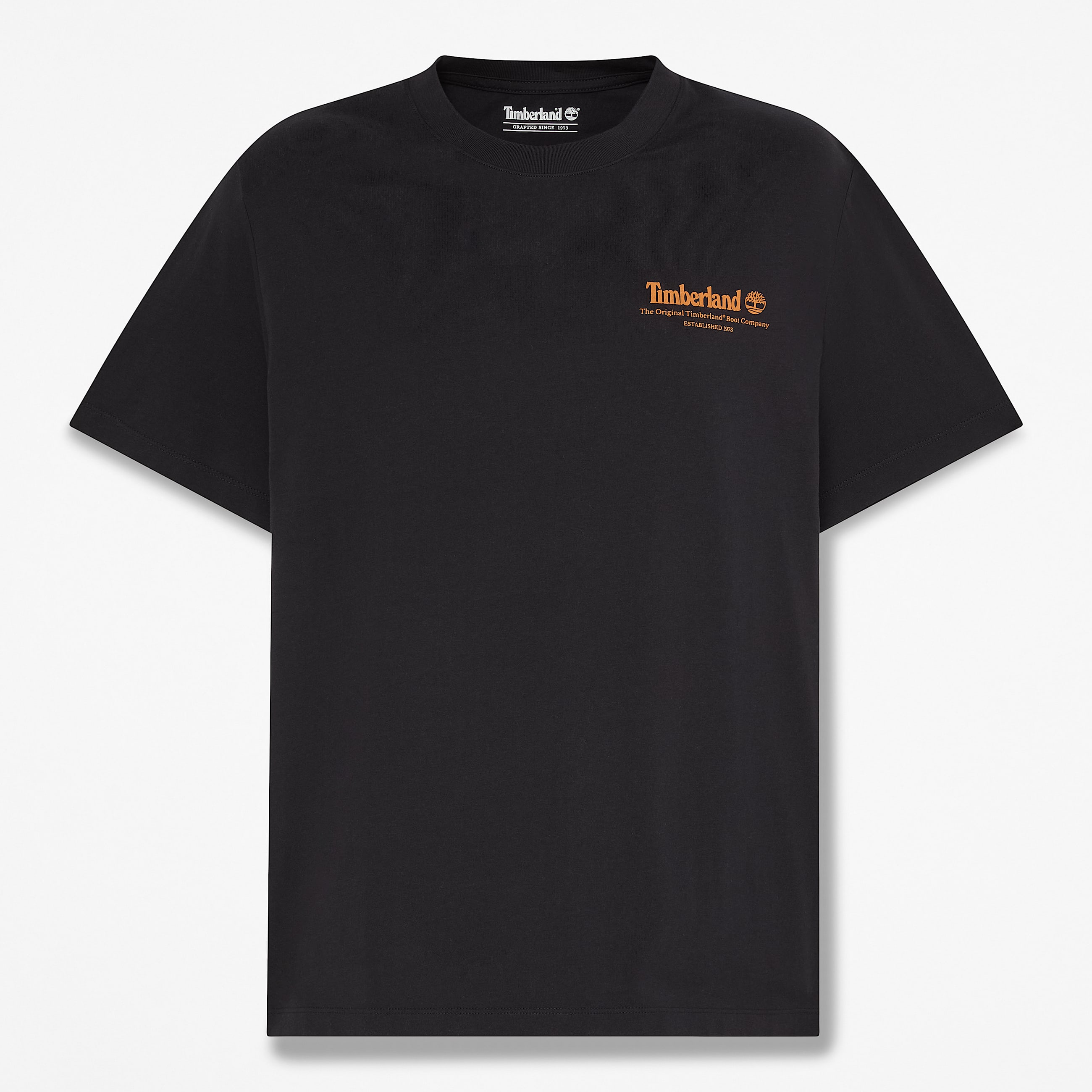 Tshirt  manches courtes et motif Bootmakers pour homme en noir TBL noir HERO