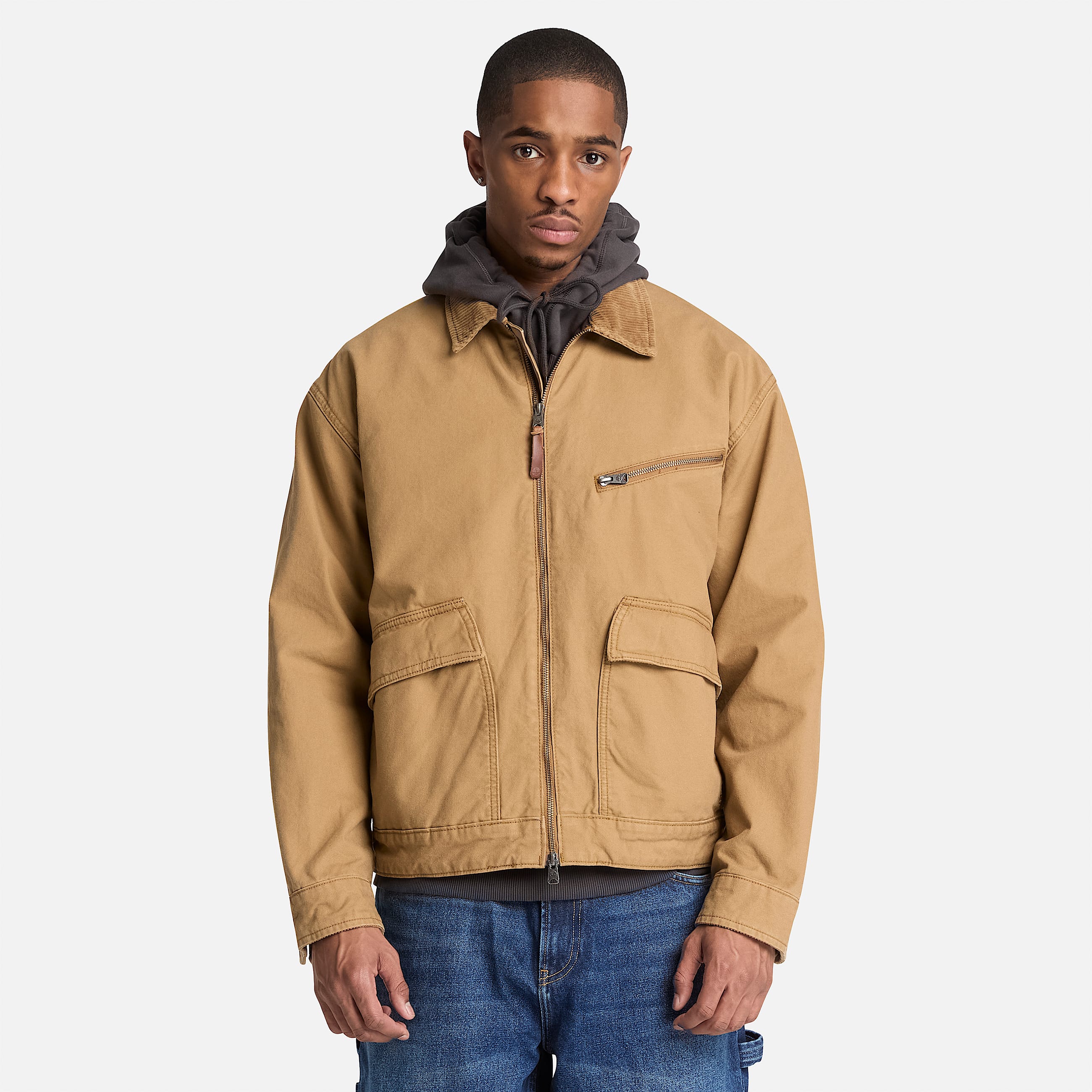 Strafford CanvasJacke fr Herren in Braun TBL Braun ALT1