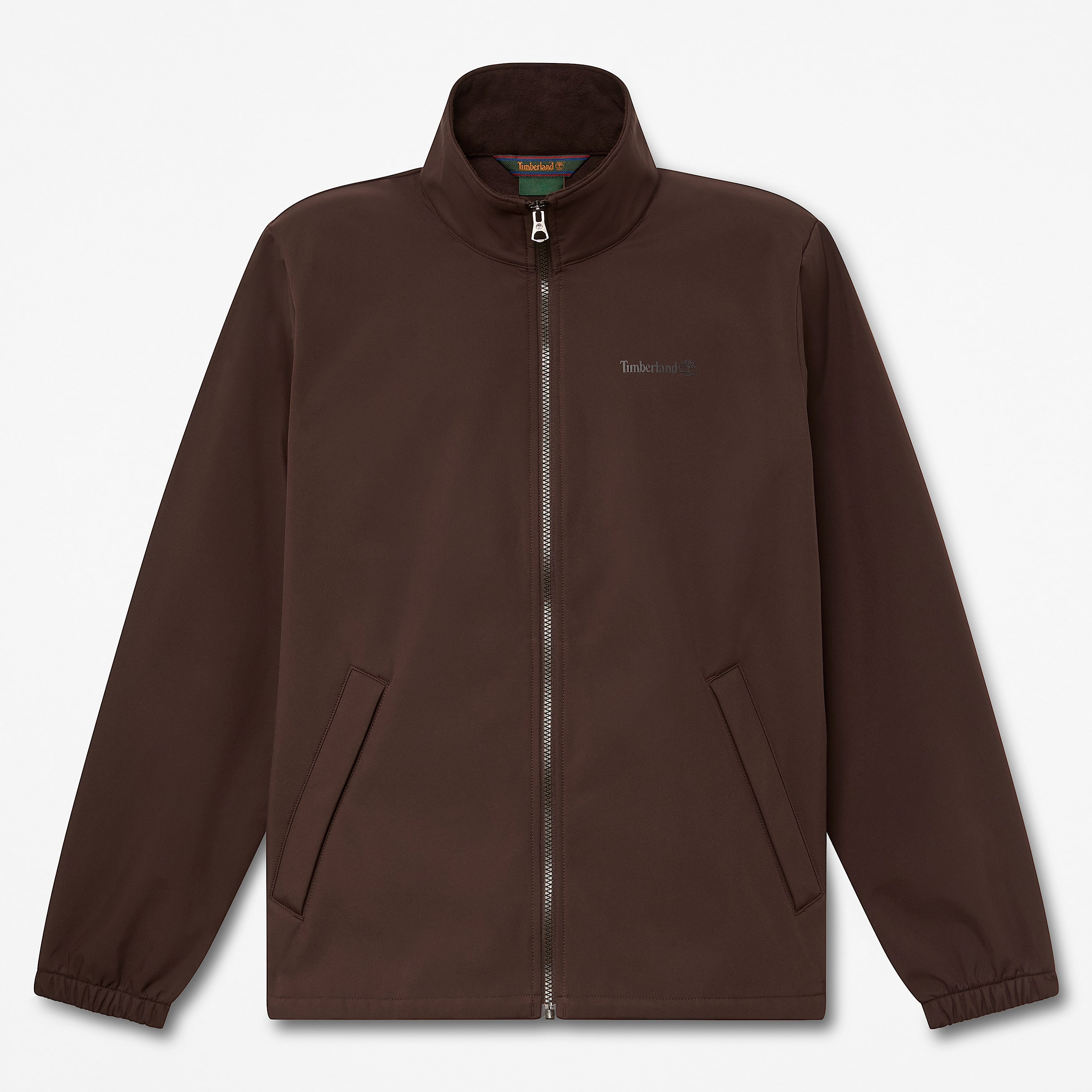Windproof FullZip Softshell Jacket for Men in Dark Brown TBL Brown HERO