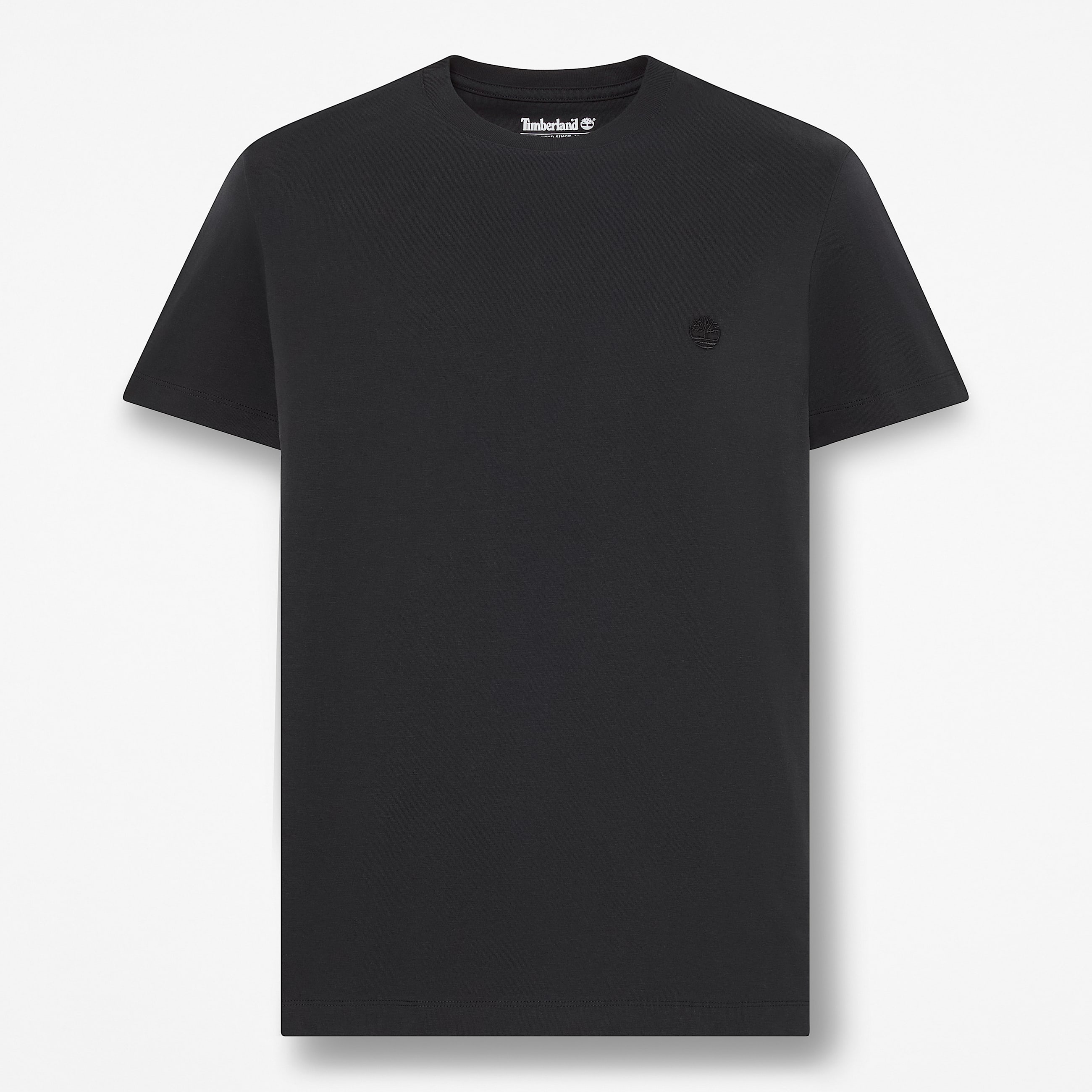 Dunstan River Slim ShortSleeve TShirt for Men in Black TBL Black HERO