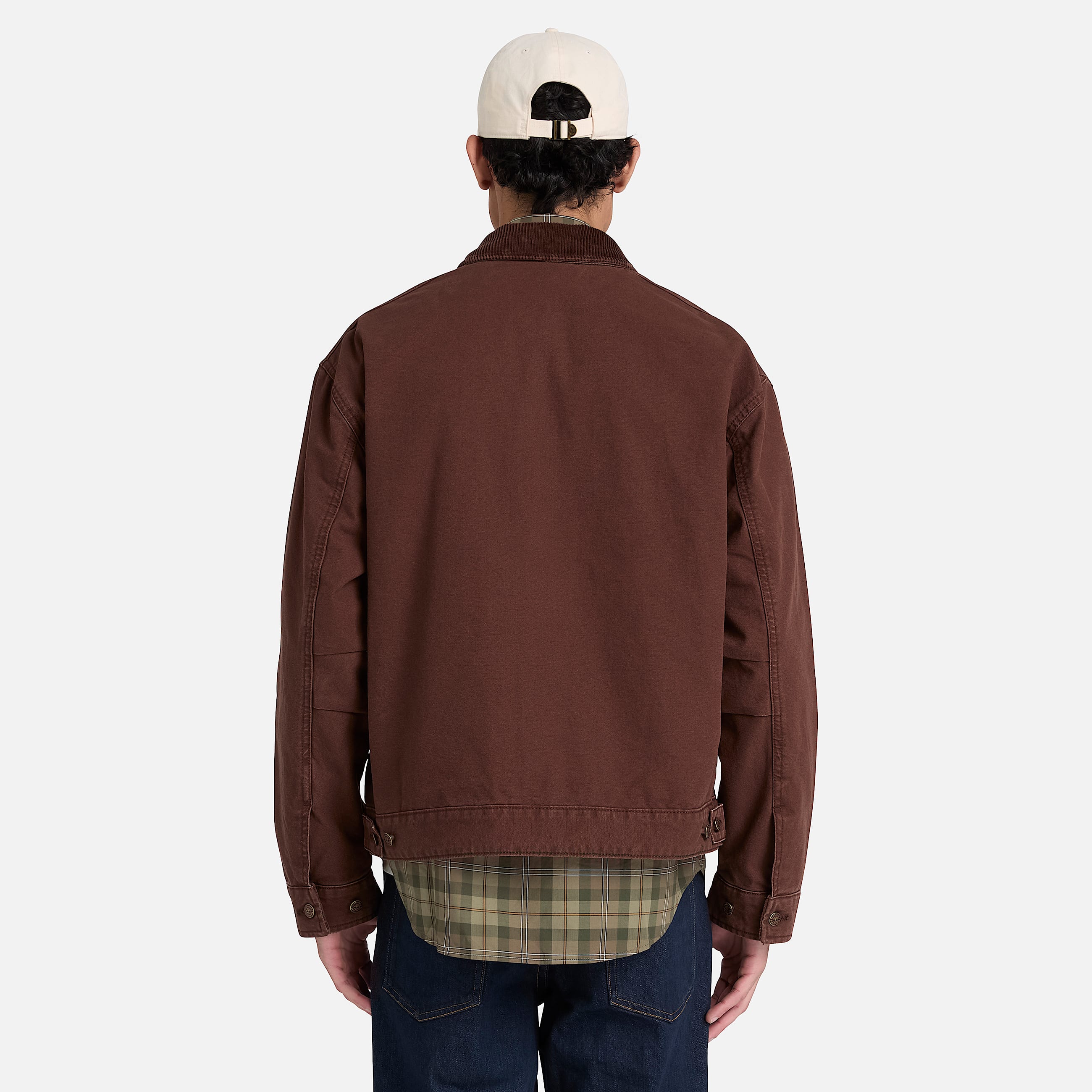 Strafford CanvasJacke fr Herren in Dunkelbraun TBL Braun ALT8