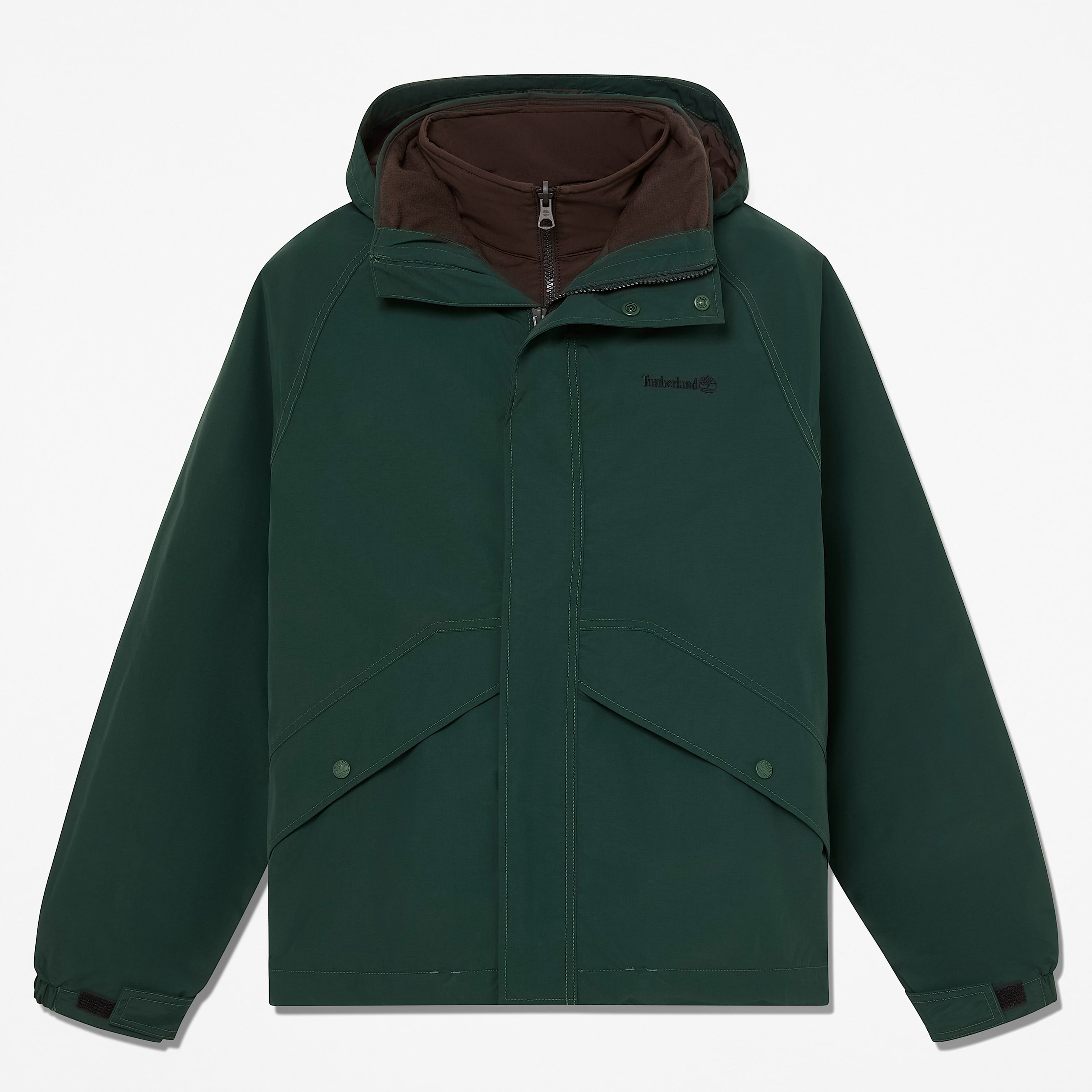 Wasserdichte 3in1Jacke fr Herren in Dunkelgrn TBL Grn HERO
