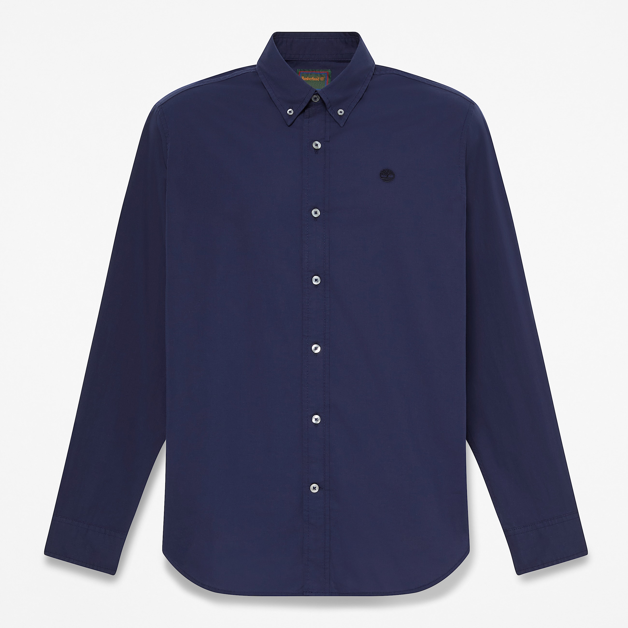 Chemise en popeline  manches longues pour homme en bleu fonc TBL bleu HERO