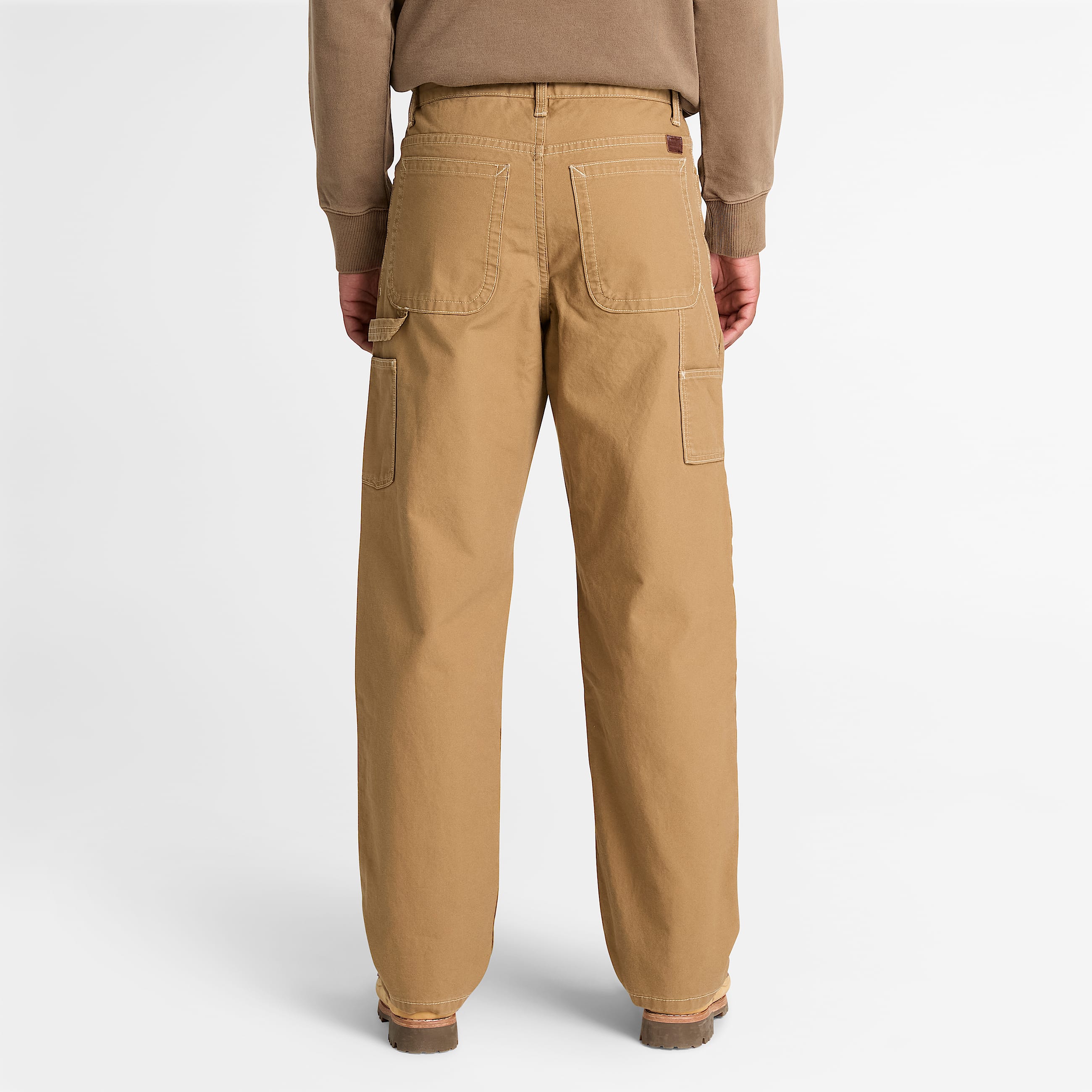 Rindge Canvas Carpenter Trouser for Men in Brown TBL Brown ALT8