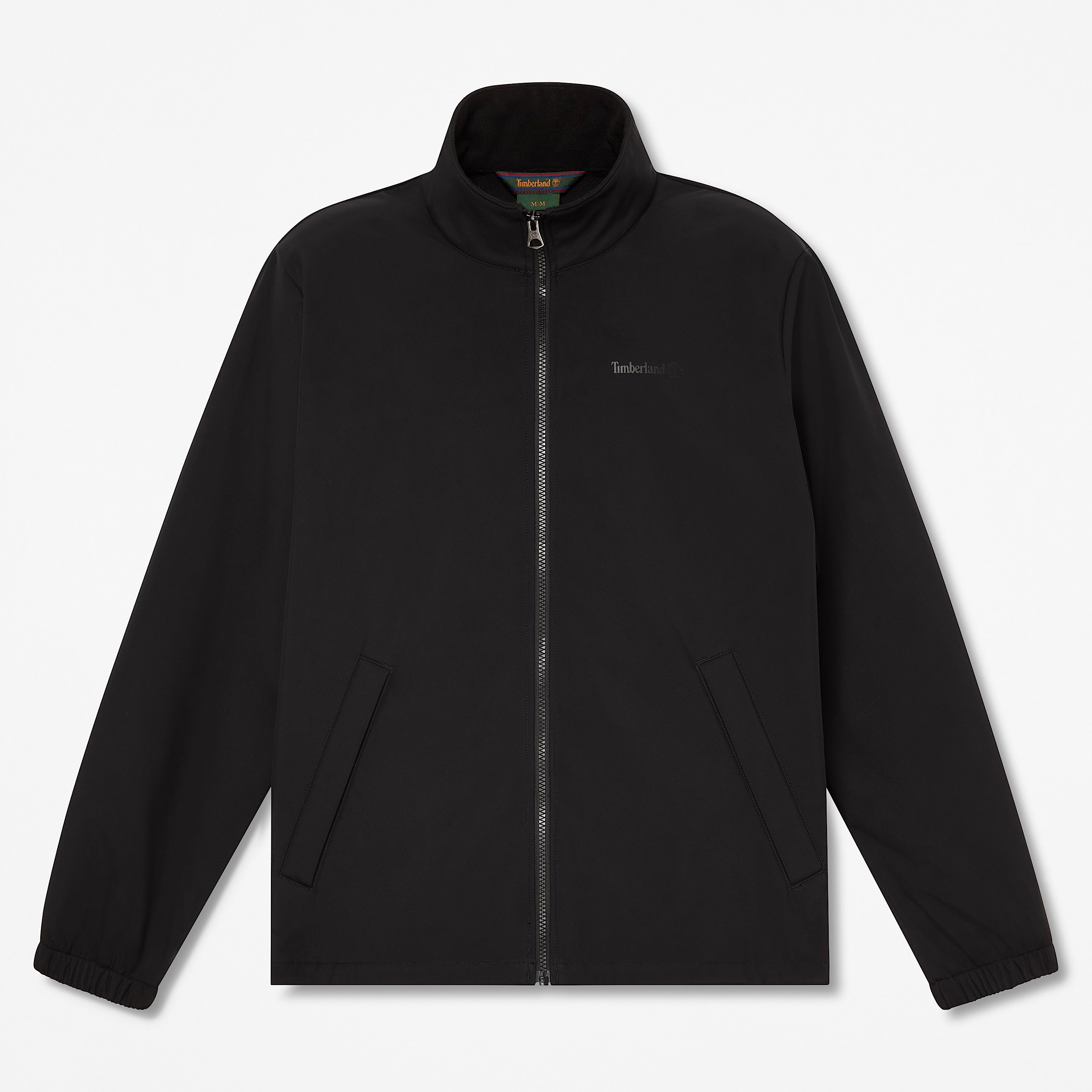 Veste coupevent softshell zippe pour homme en noir TBL noir HERO