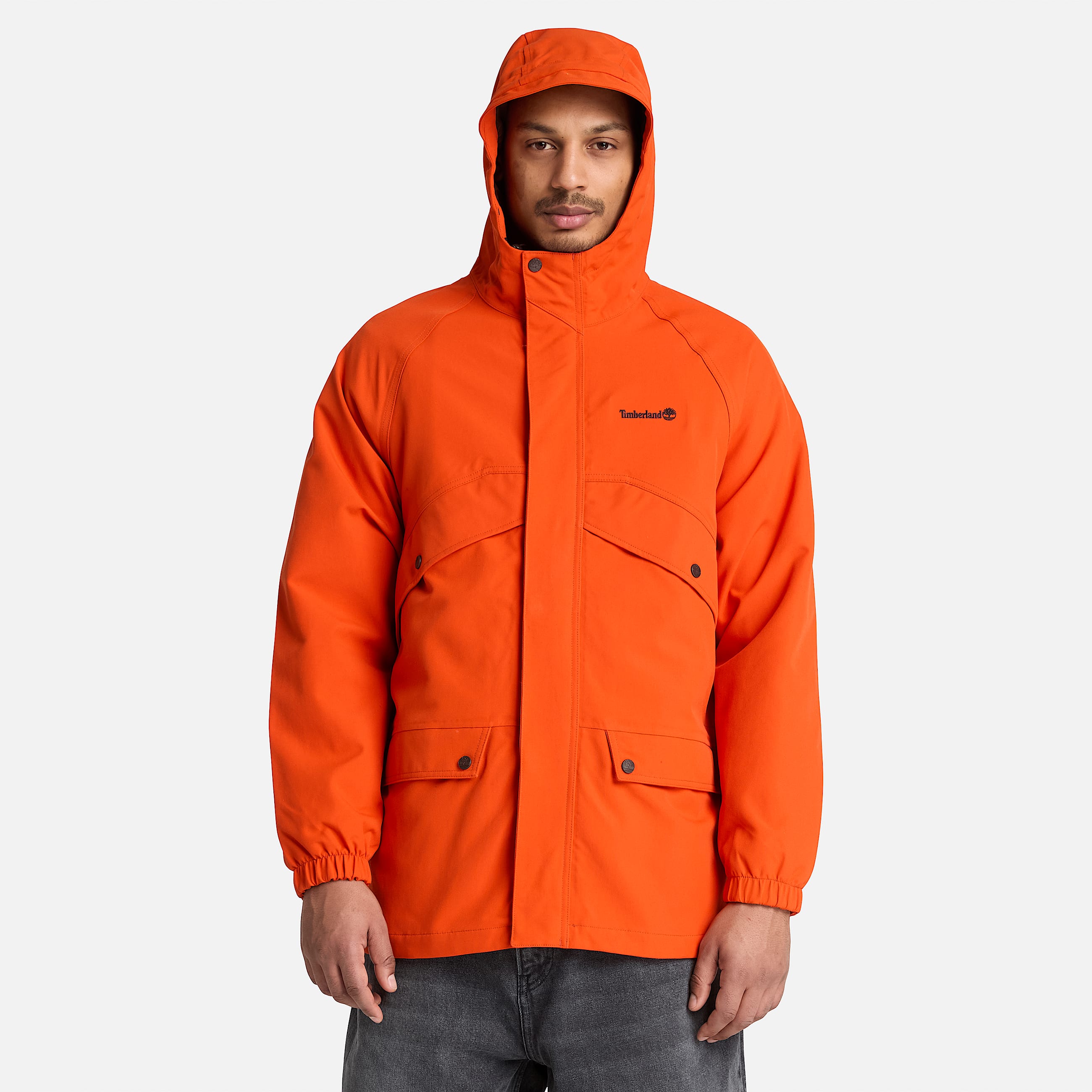 Weatherline ArchiveInspired Parka for Men in Orange TBL Orange ALT1