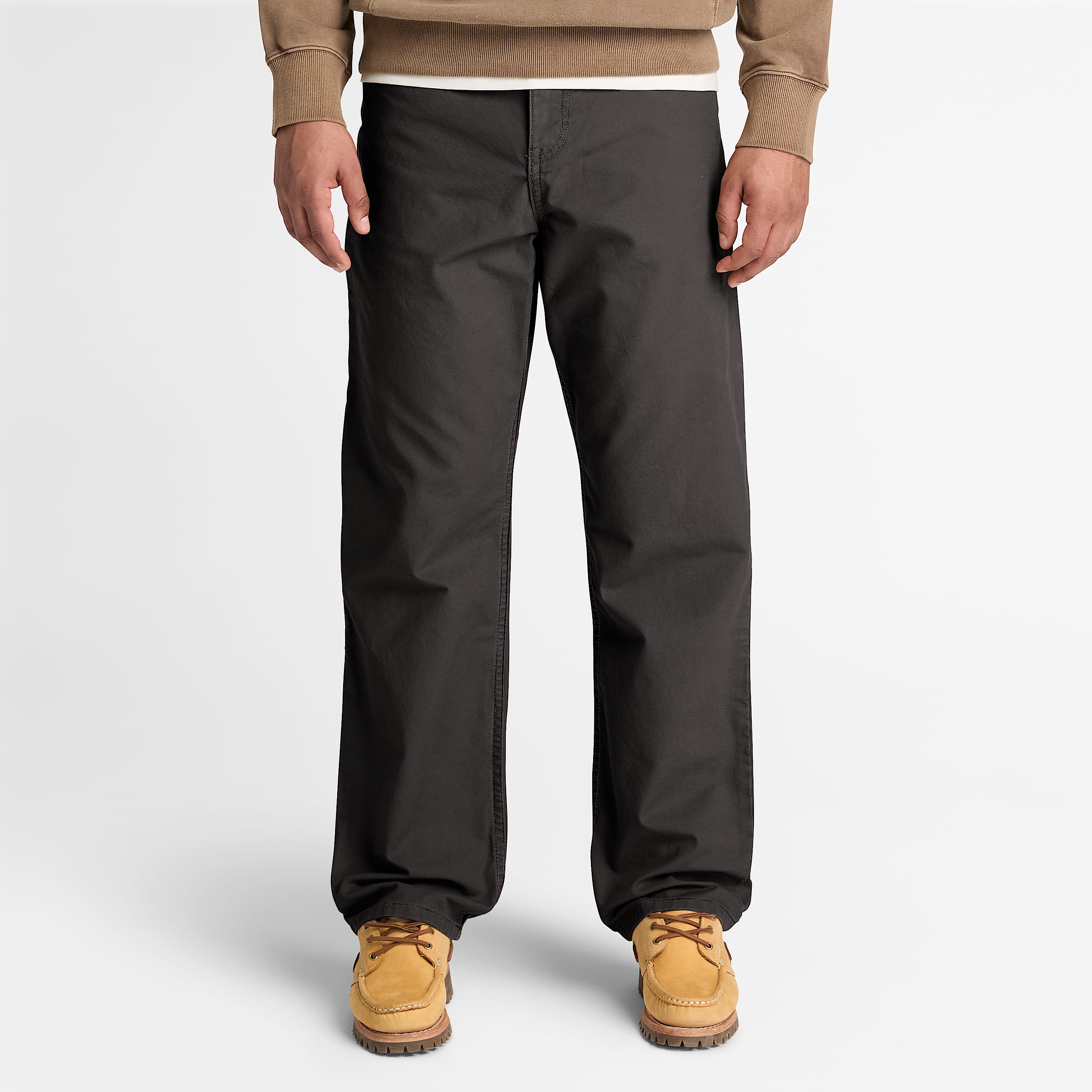 Rindge Canvas Carpenter Trouser for Men in Black TBL Black ALT1