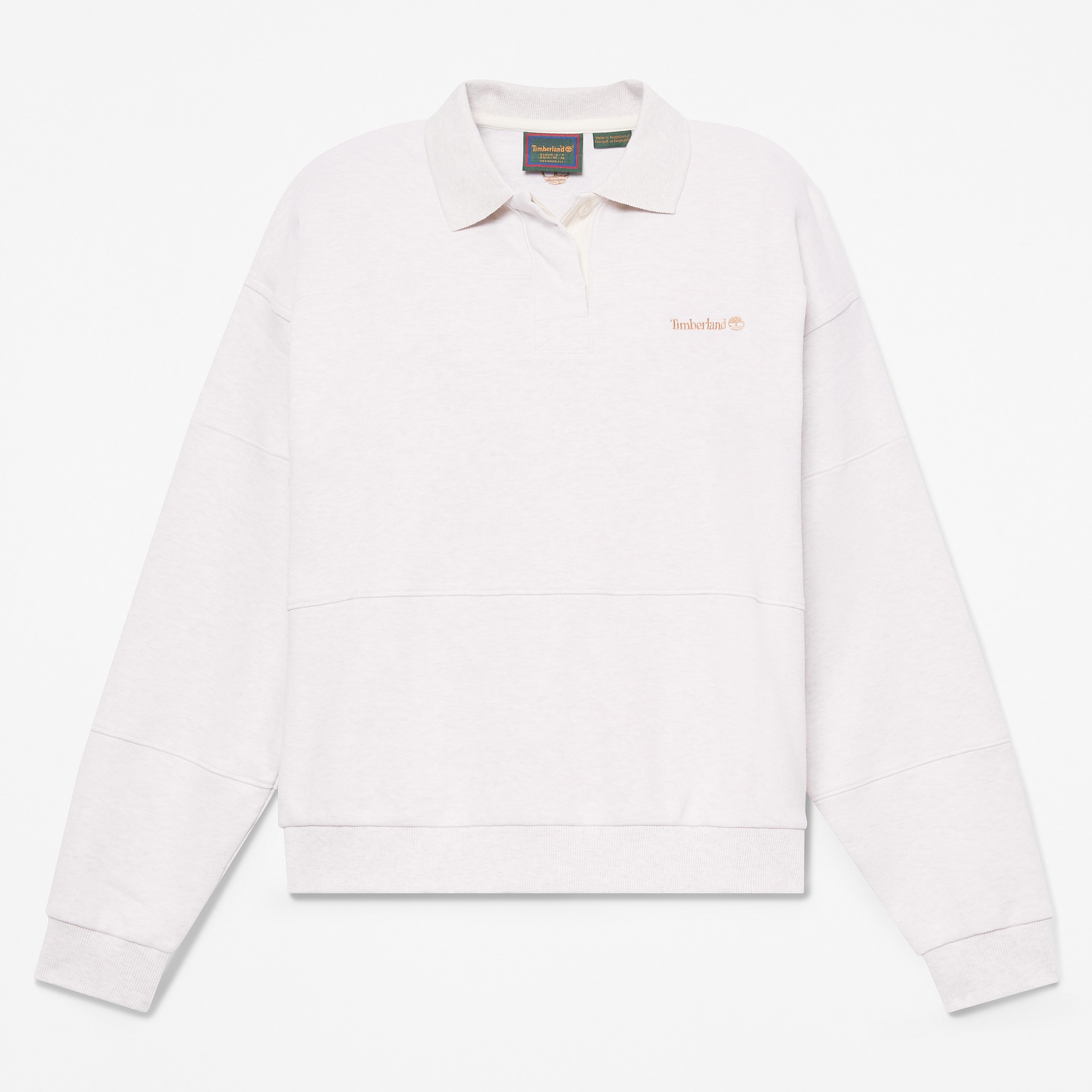 Rugby Polo Sweatshirt for Women in Light Beige TBL Beige HERO