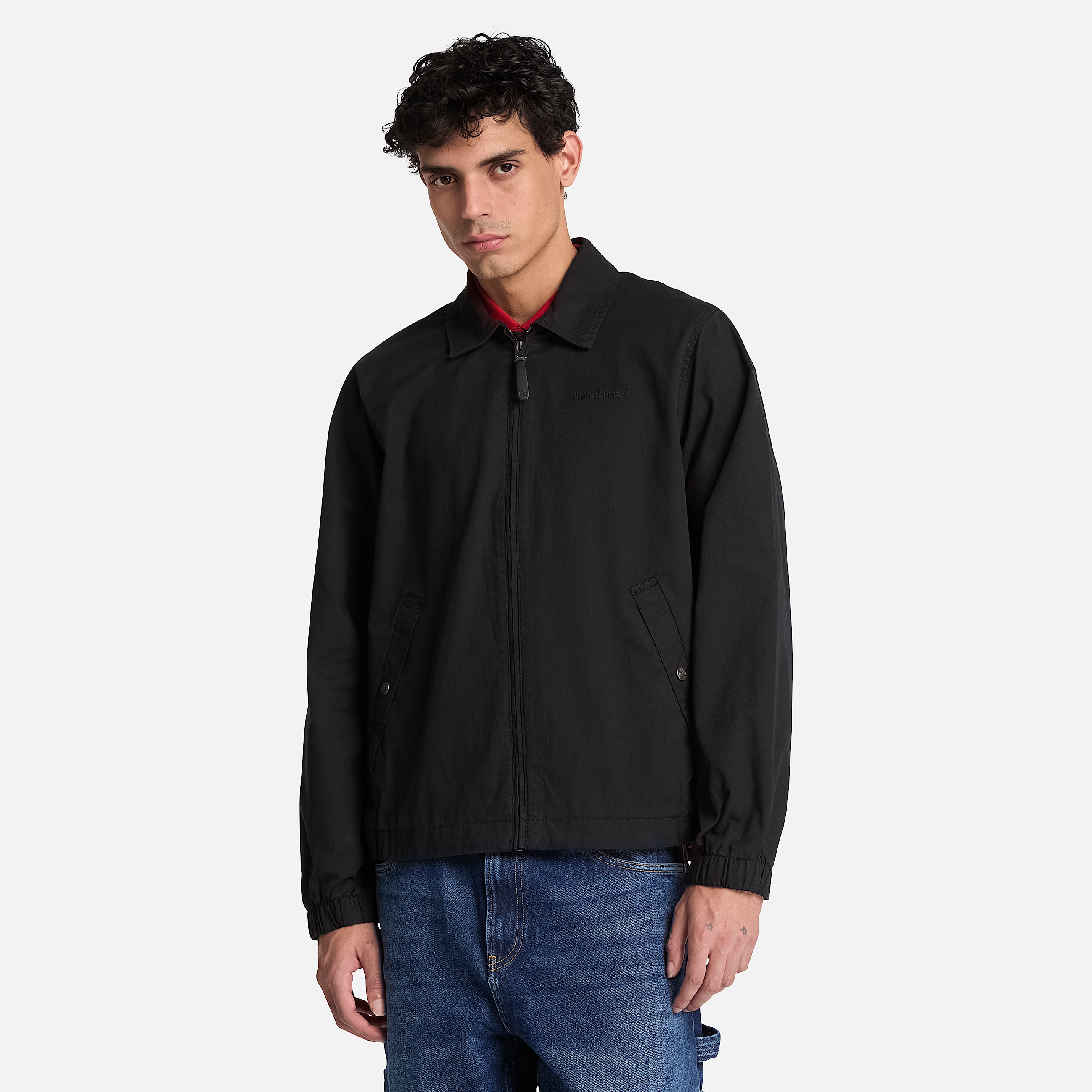 Stratham Bomberjacke aus Baumwolle fr Herren in Schwarz TBL Schwarz ALT1