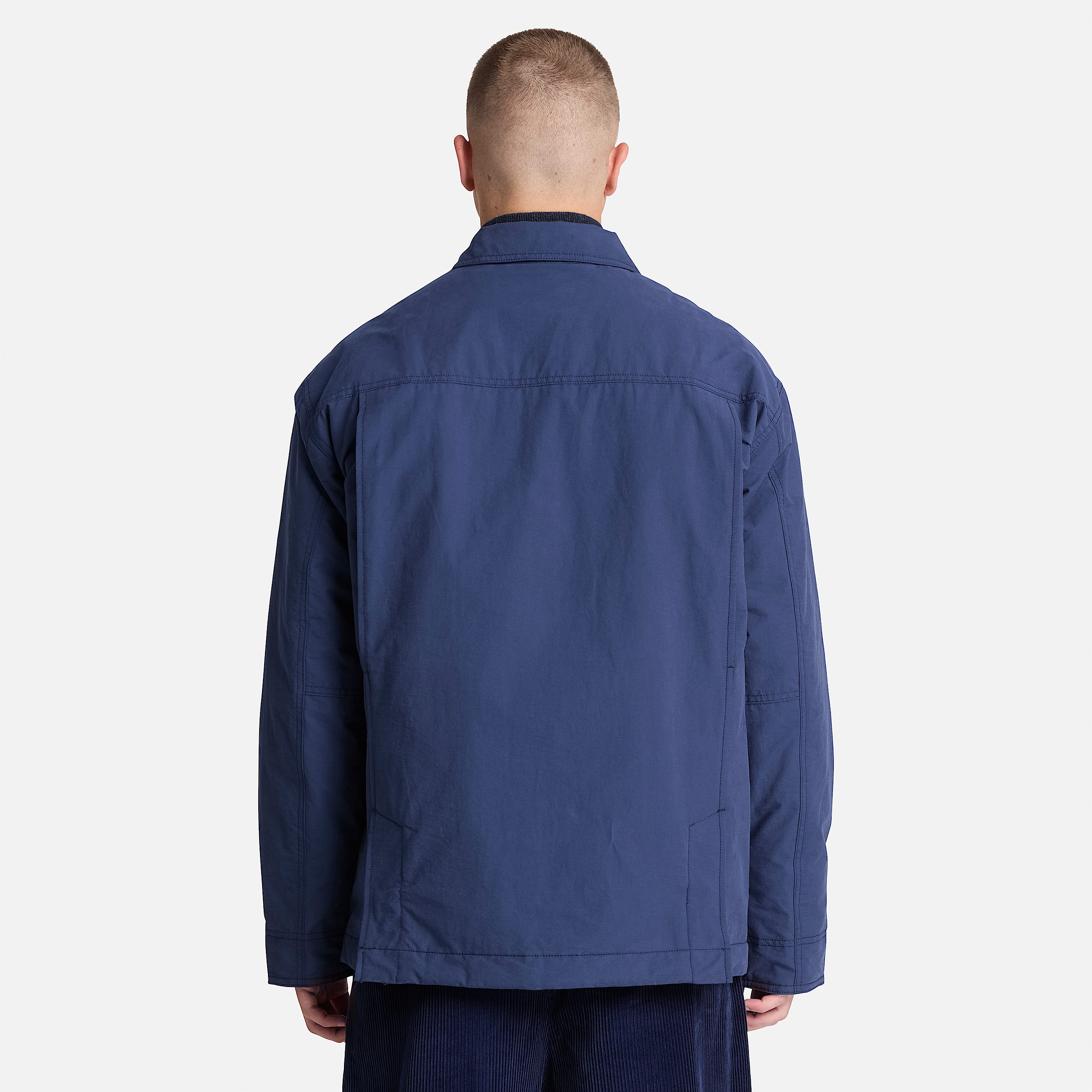 Wenham Insulated Field Coat for Men in Dark Blue TBL Blue ALT8