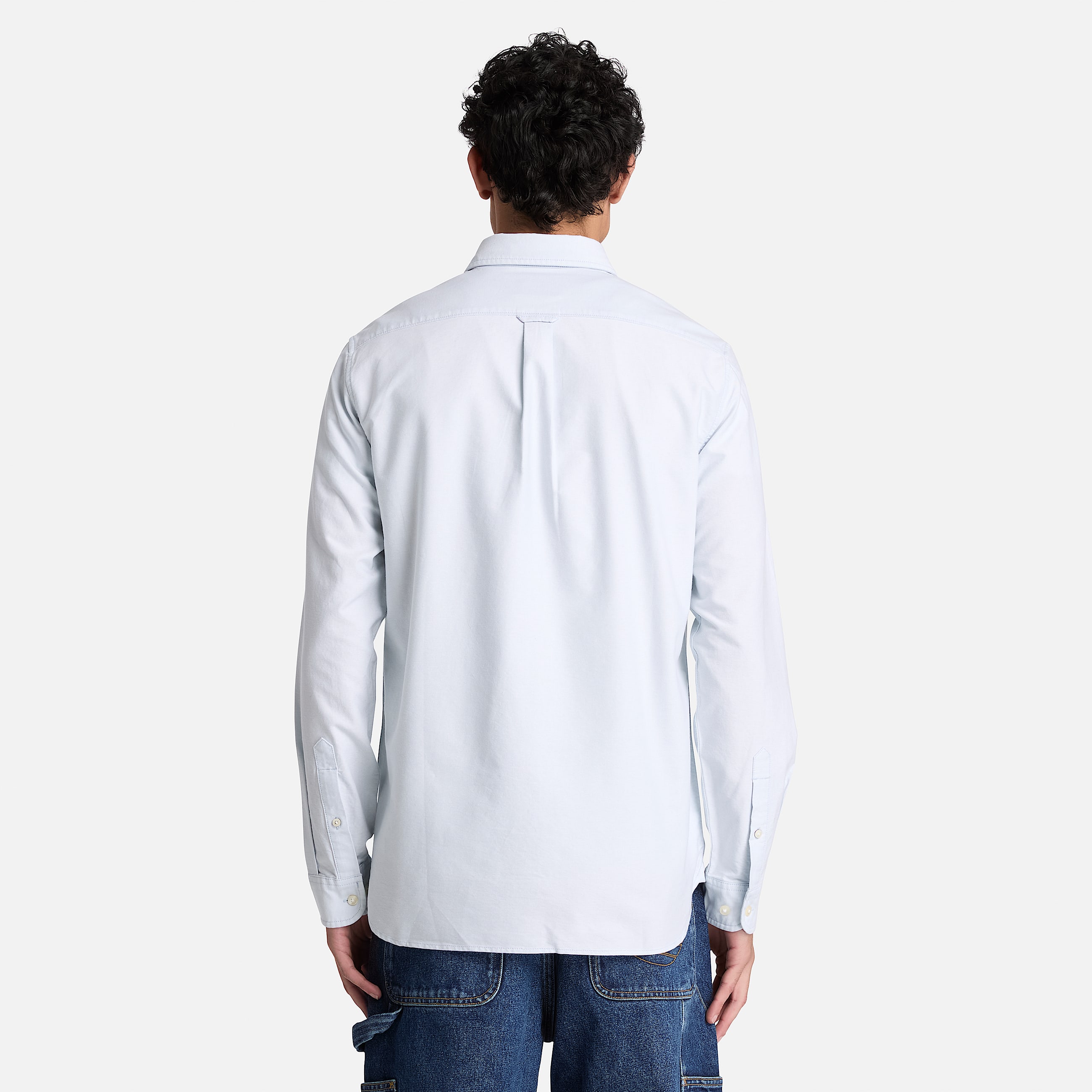 Chemise oxford Lake Warner pour homme en bleu TBL bleu ALT8