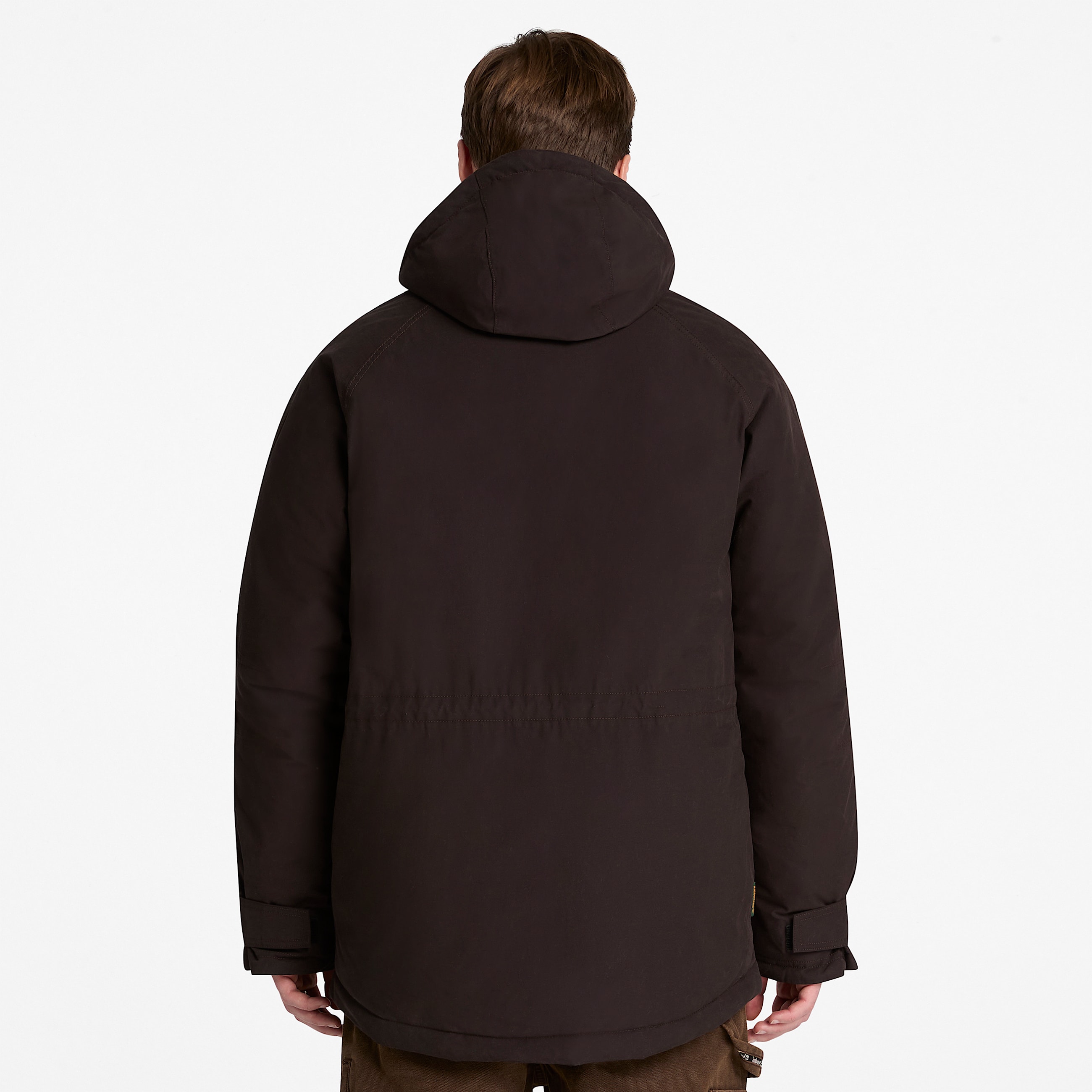 Waterproof Parka for Men in Dark Brown TBL Brown ALT8