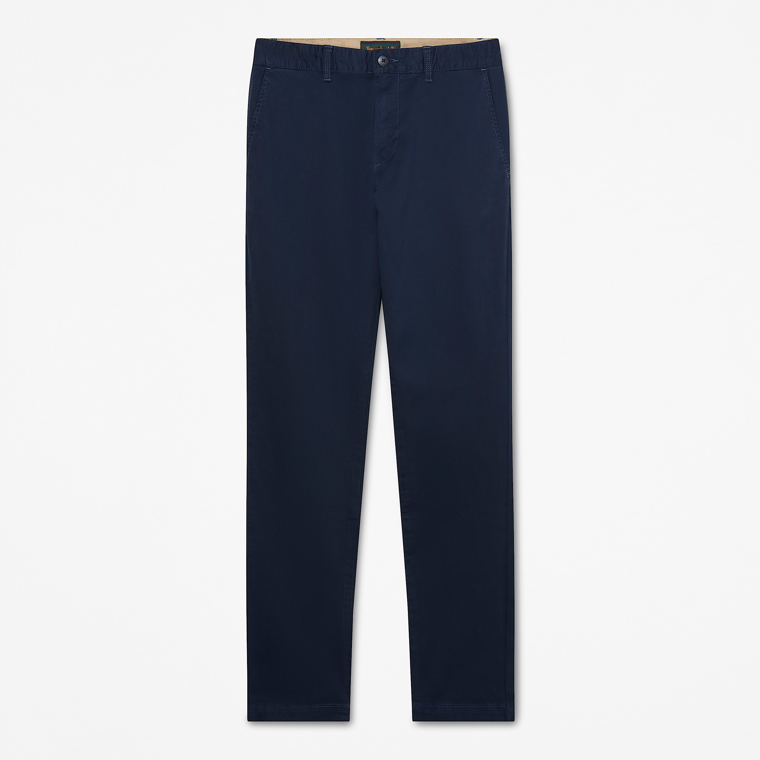 Claremont Straight Twill Chino Trouser for Men in Dark Blue TBL Blue HERO