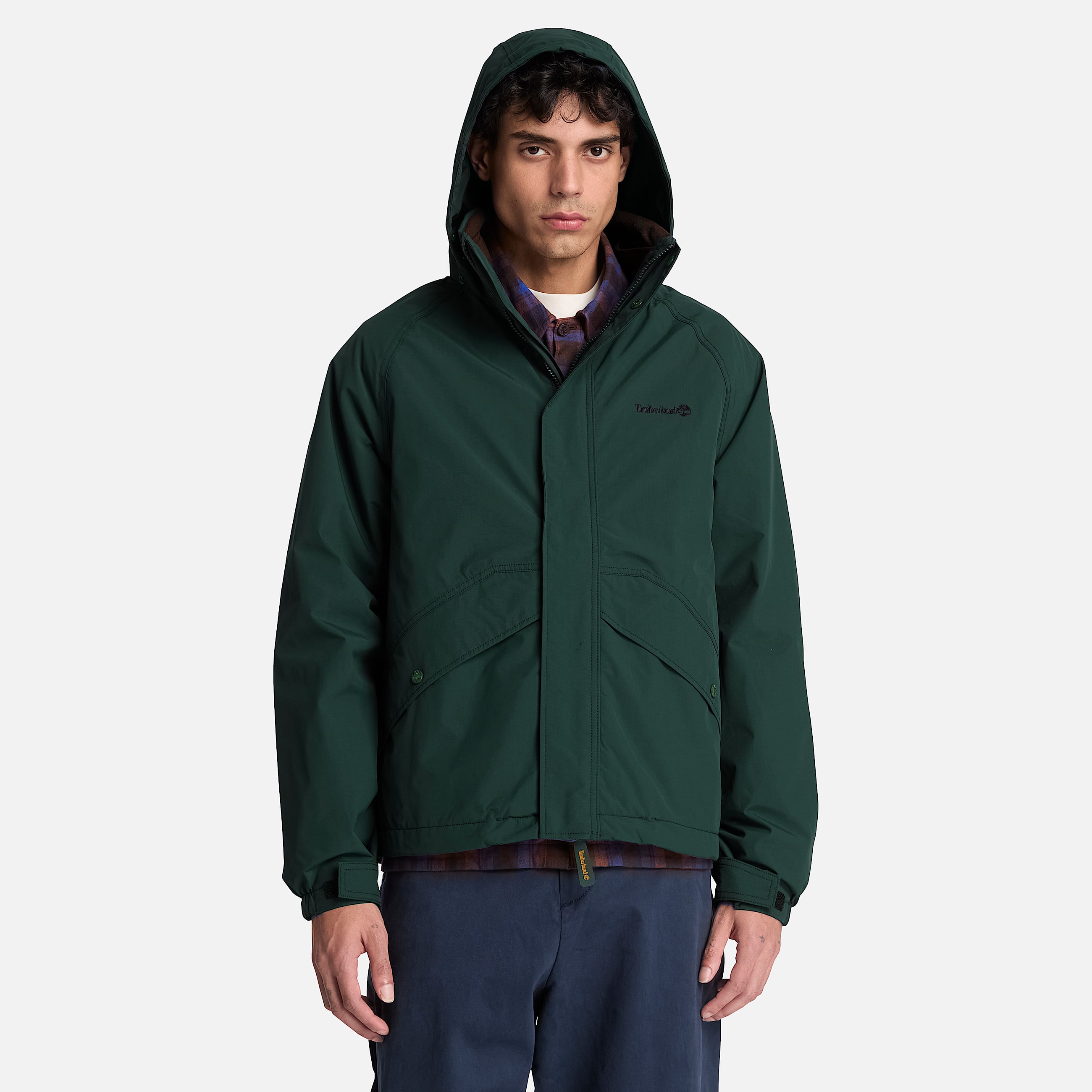 Wasserdichte 3in1Jacke fr Herren in Dunkelgrn TBL Grn ALT1
