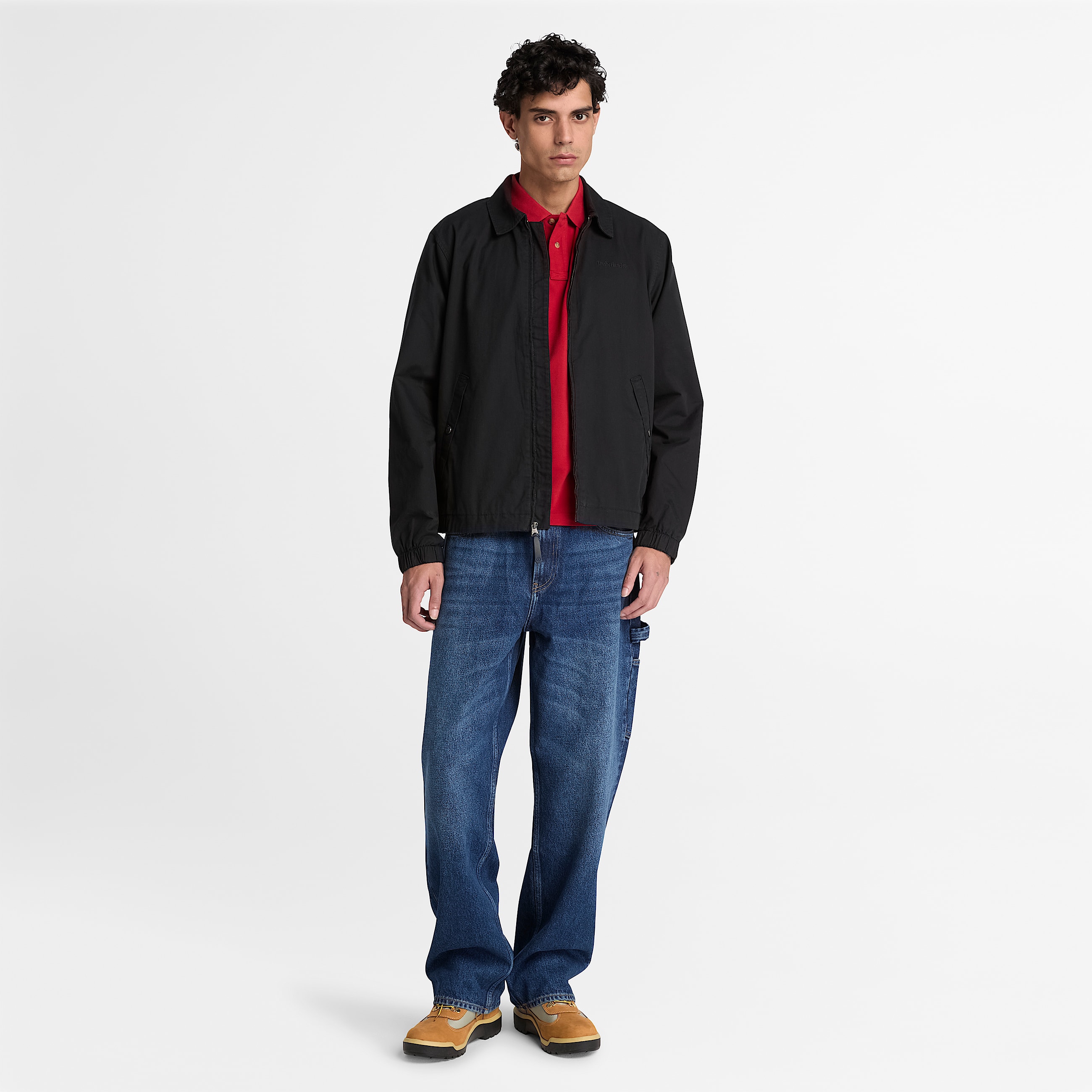 Stratham Bomberjacke aus Baumwolle fr Herren in Schwarz TBL Schwarz ALT2